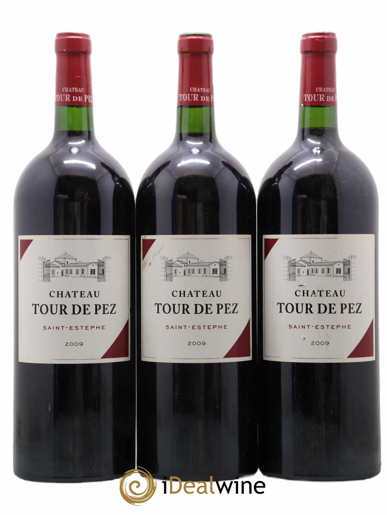 Château Tour de Pez Cru Bourgeois 2009 - Lot de 3 magnums - 0