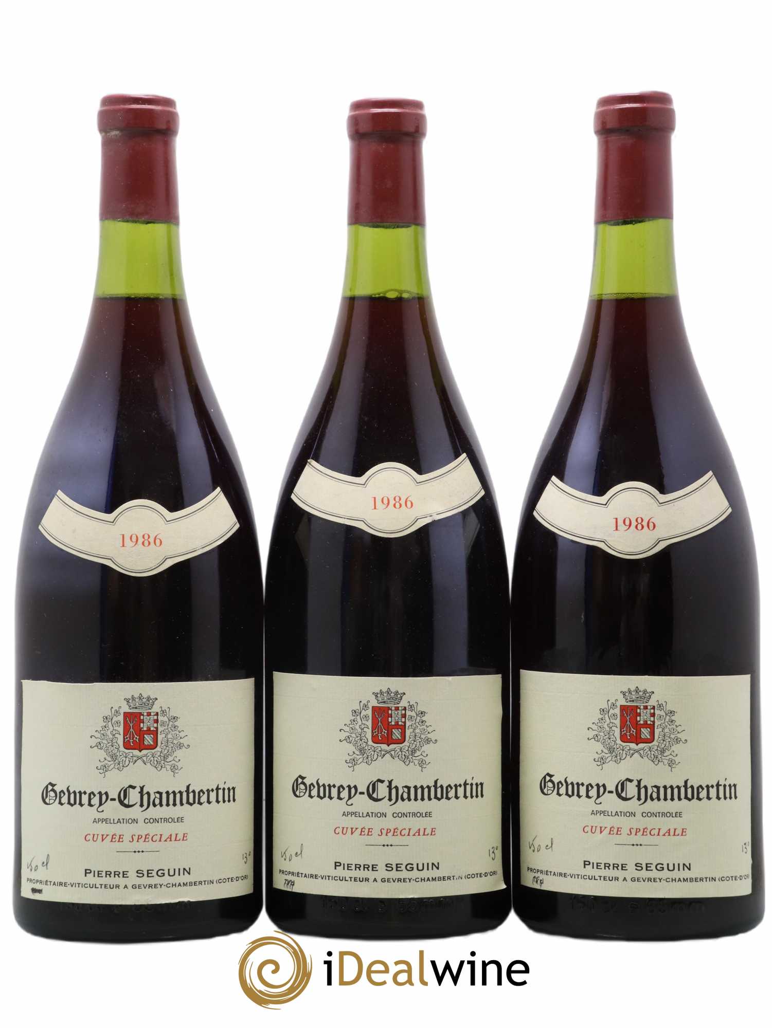 Gevrey-Chambertin 1986 - Posten von 3 Magnum - 0