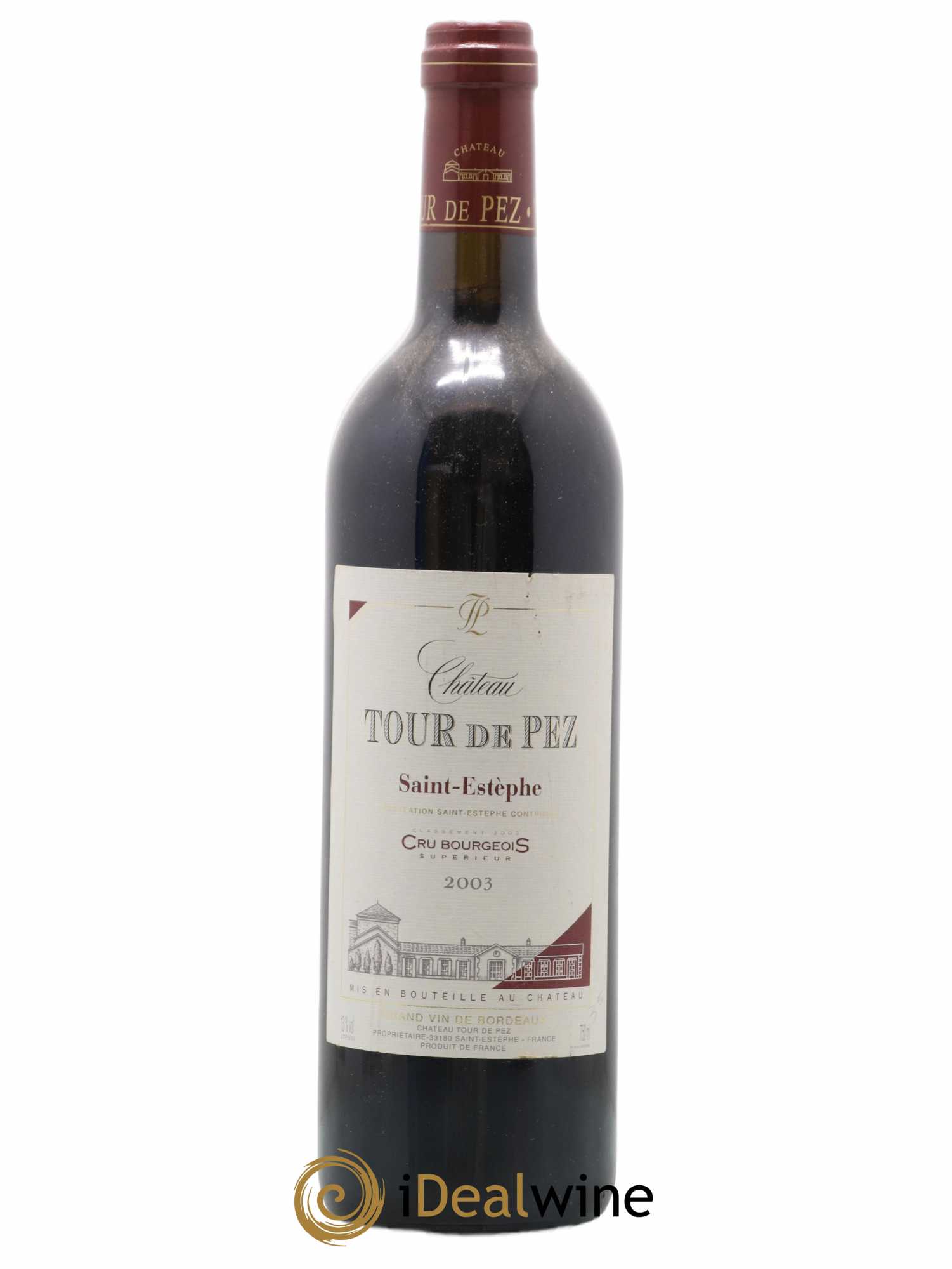 Château Tour de Pez Cru Bourgeois 2003 - Lot de 1 bouteille - 0
