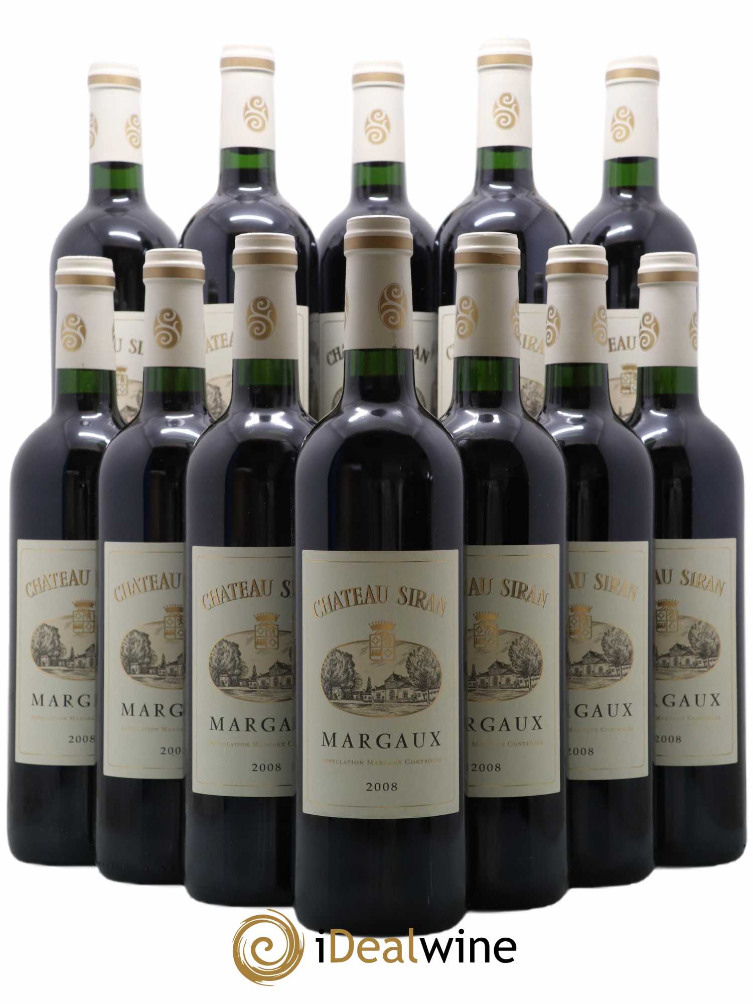 Château Siran 2008 - Lot de 12 bouteilles - 0