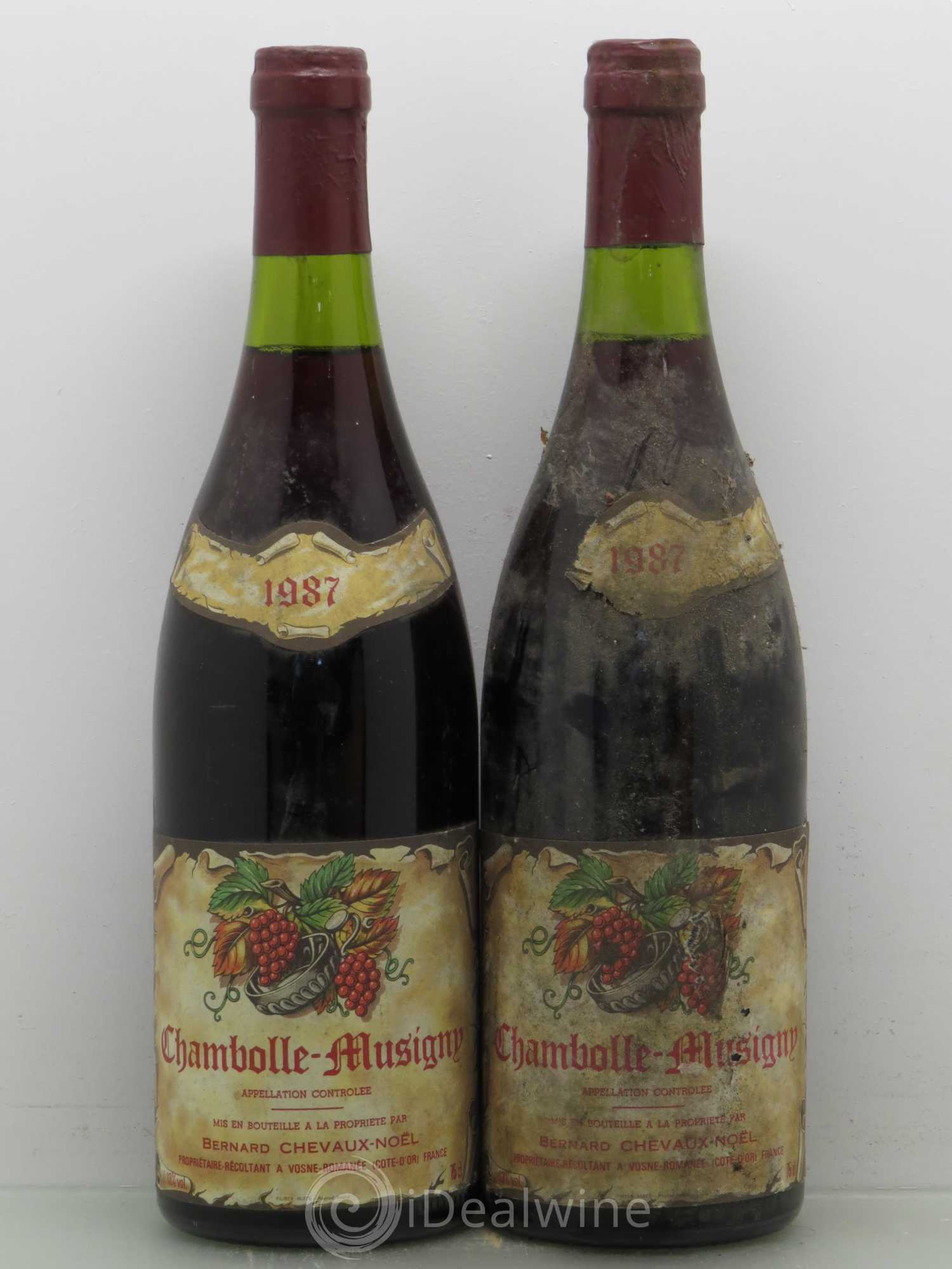 Chambolle-Musigny Chevaux Noel 1987 - Posten von 2 Flaschen - 0