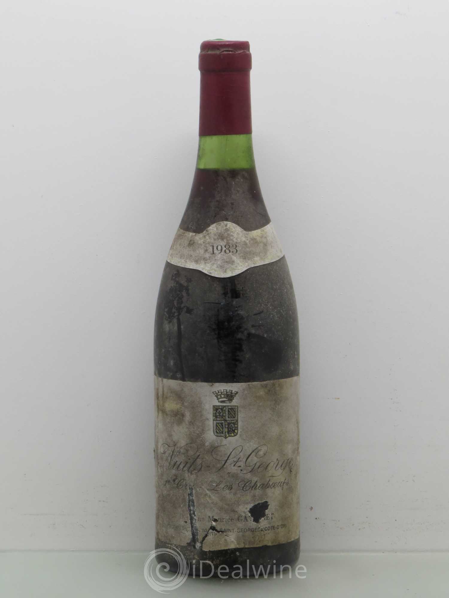Nuits-Saint-Georges 1er Cru Les Chaboeufs Gavinet 1983 - Posten von 1 Flasche - 0