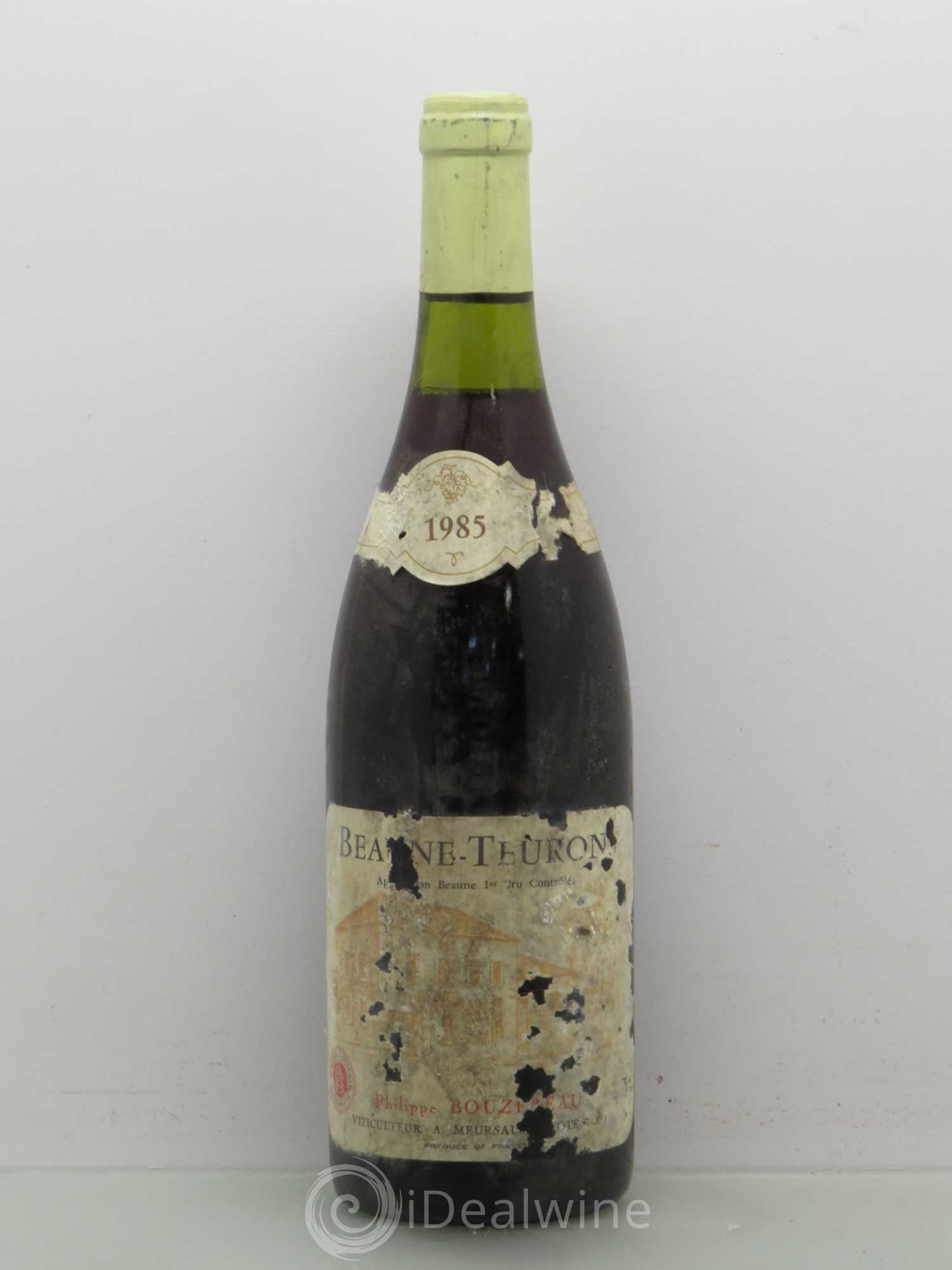 Beaune 1er Cru Teurons Bouzereau 1985 - Posten von 1 Flasche - 0