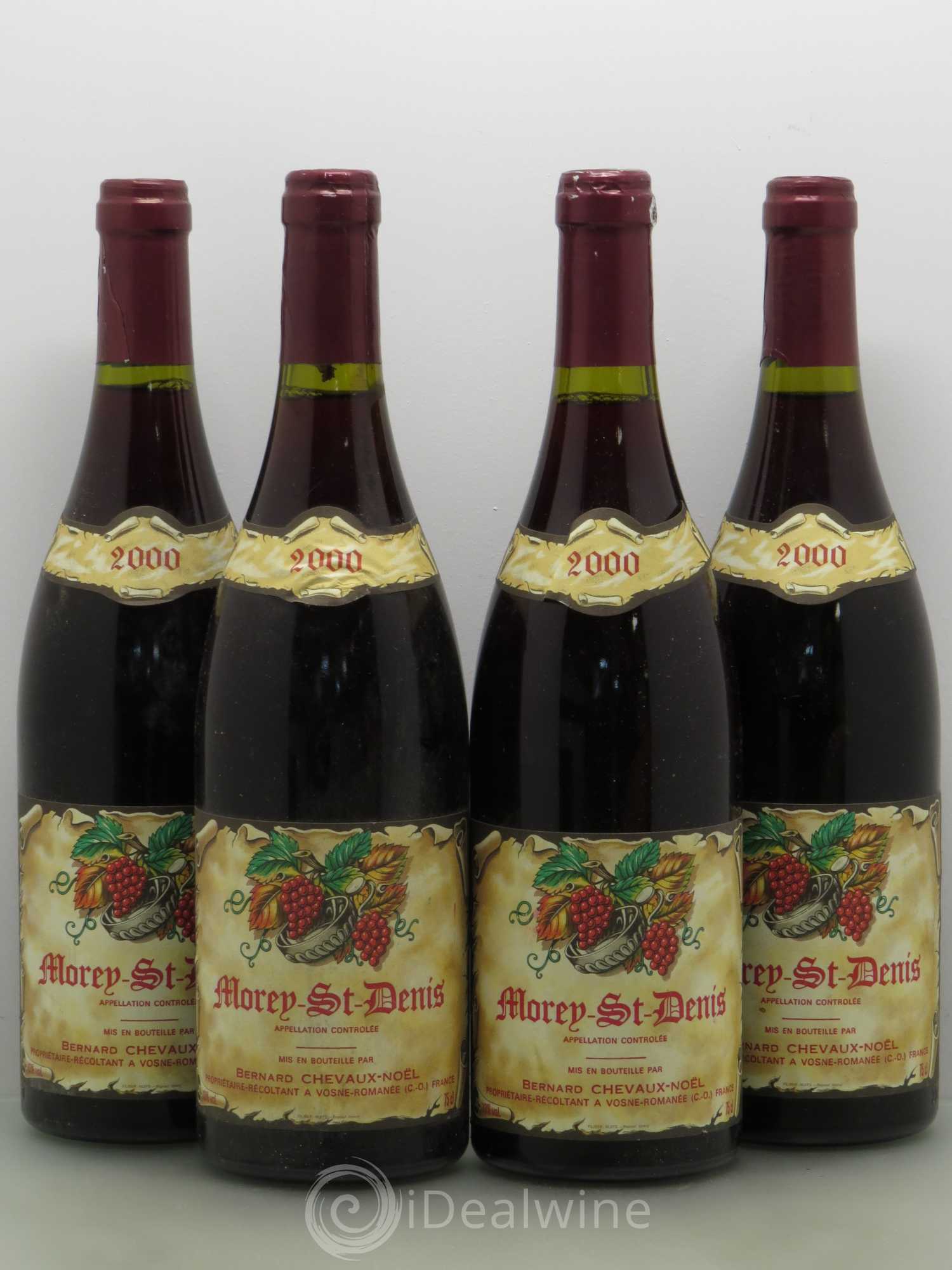 Morey-Saint-Denis Bernard Chevaux Noel 2000 - Posten von 4 Flaschen - 0