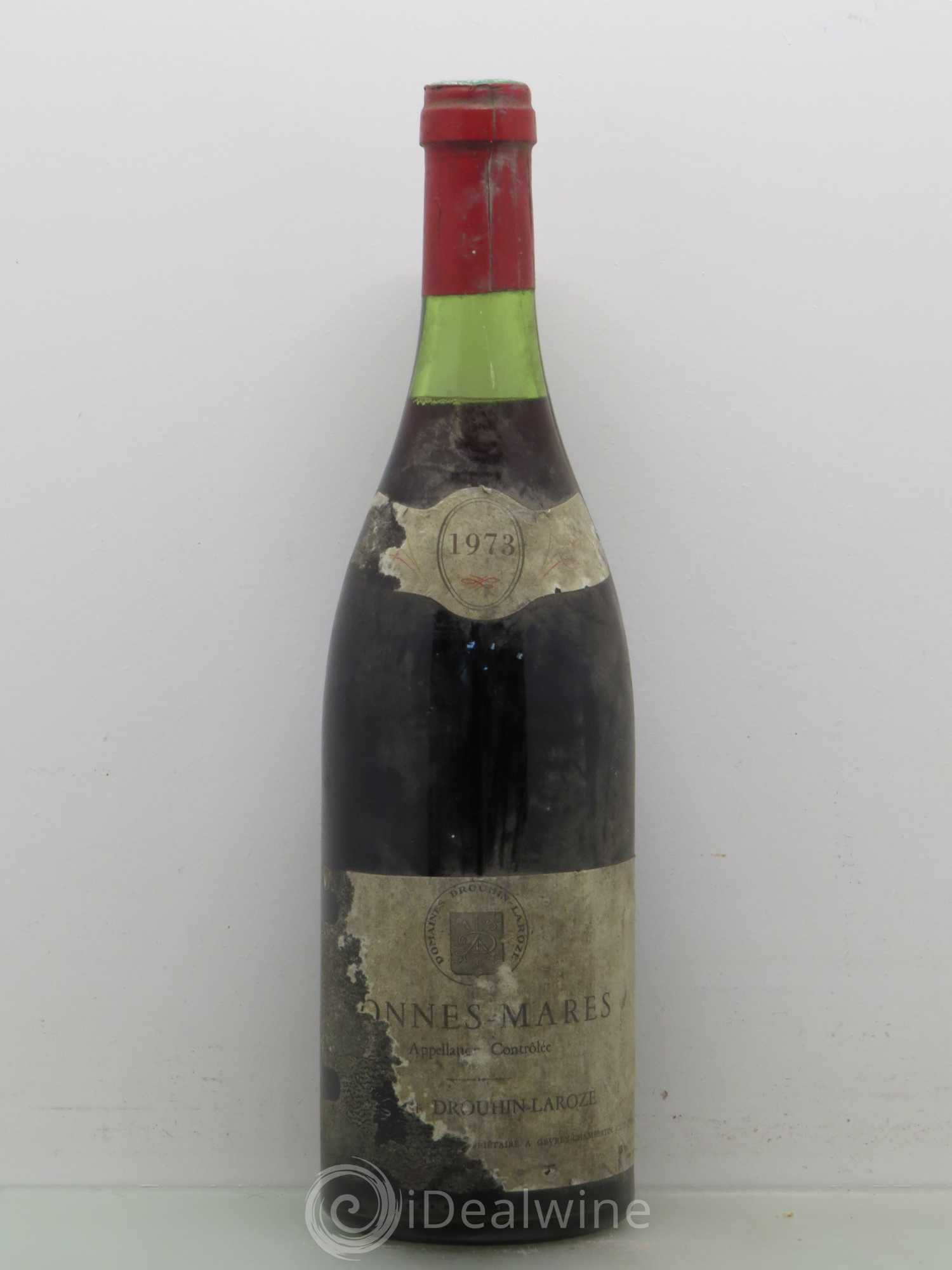 Bonnes-Mares Grand Cru Domaine Drouhin-Laroze 1973 - Lot de 1 bouteille - 0