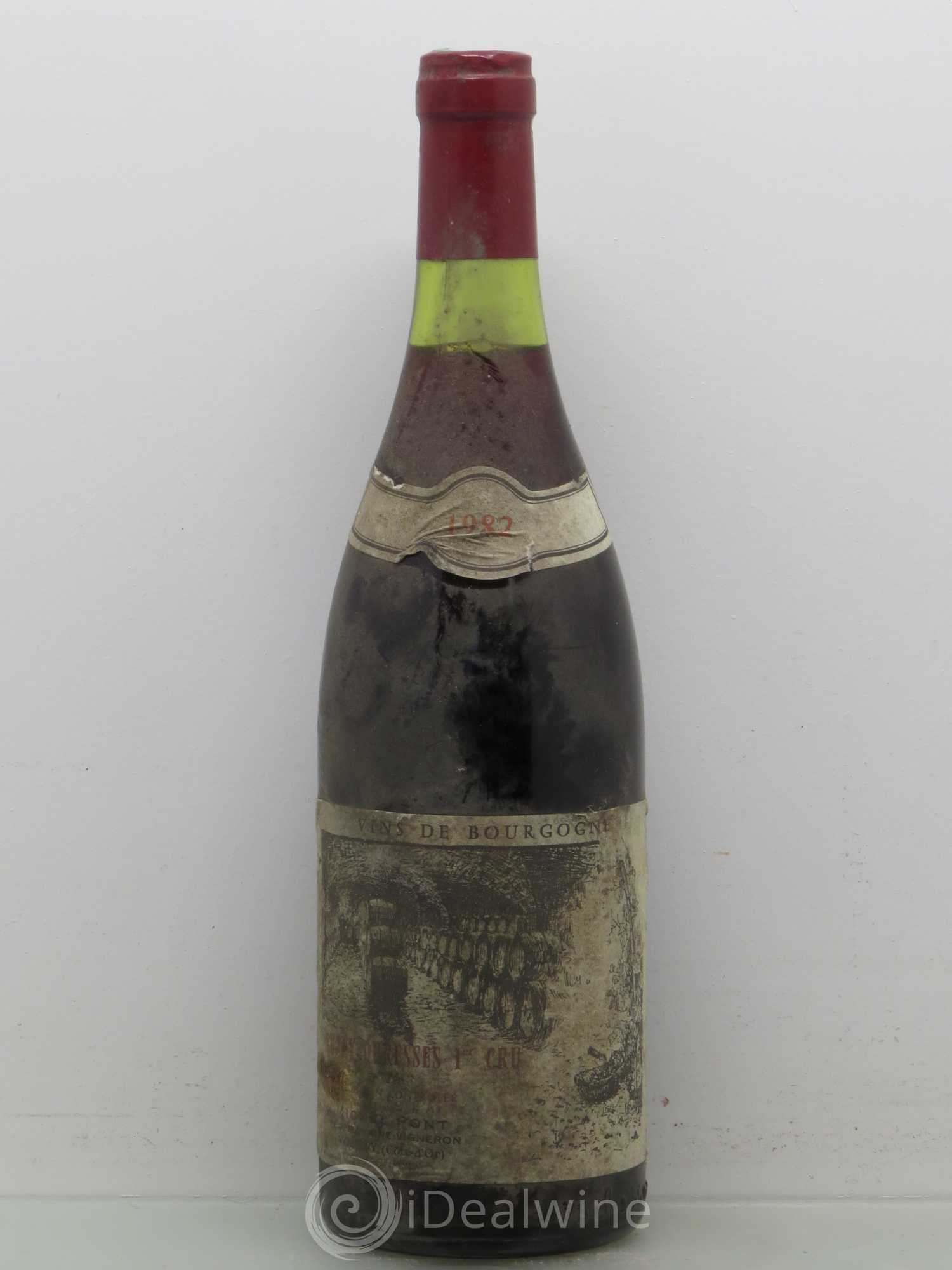 Auxey-Duresses Michel Pont 1er cru La Val 1982 - Posten von 1 Flasche - 0