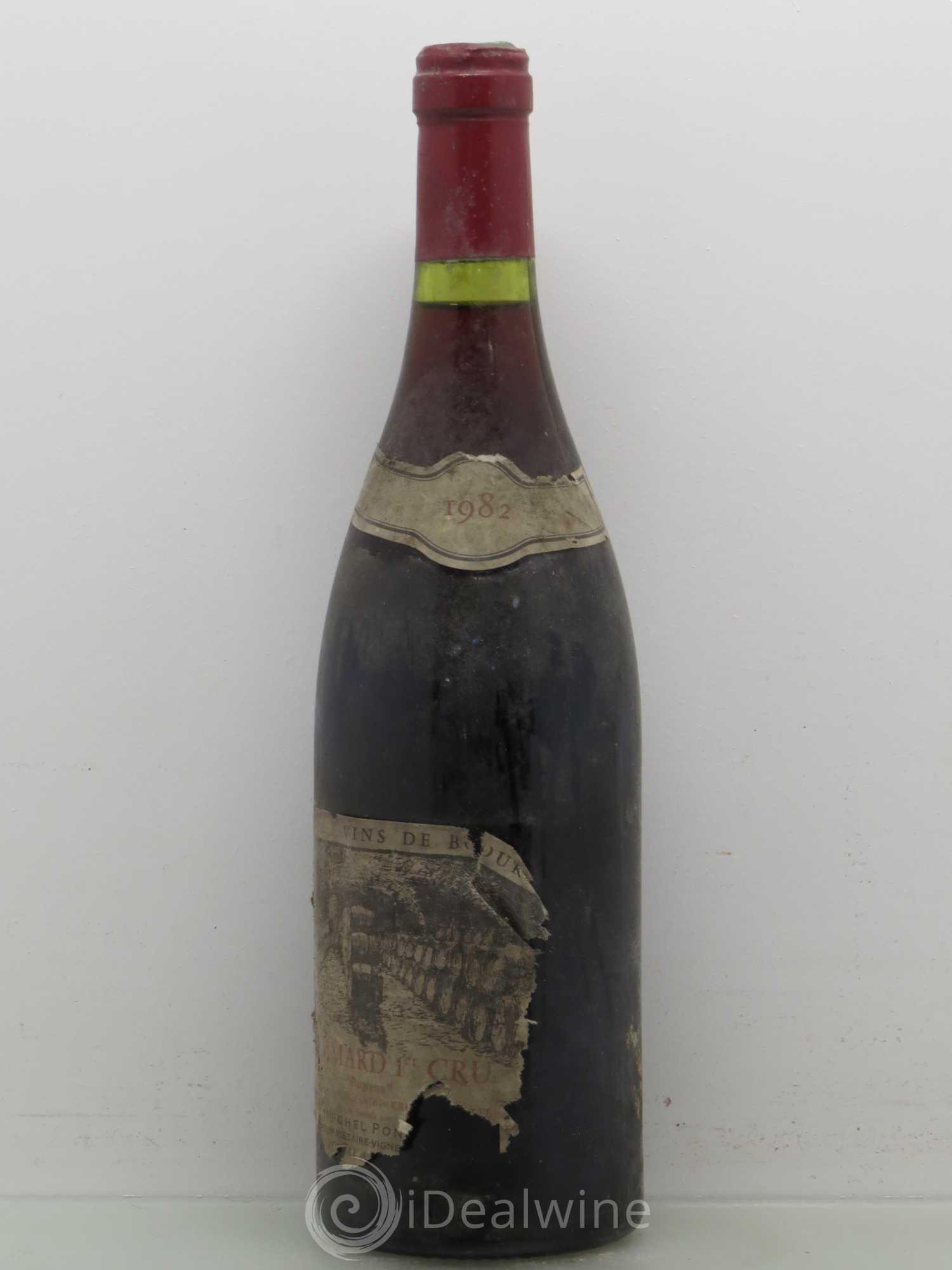 Pommard 1er Cru Rugiens Pont Michel 1982 - Lot de 1 bouteille - 0