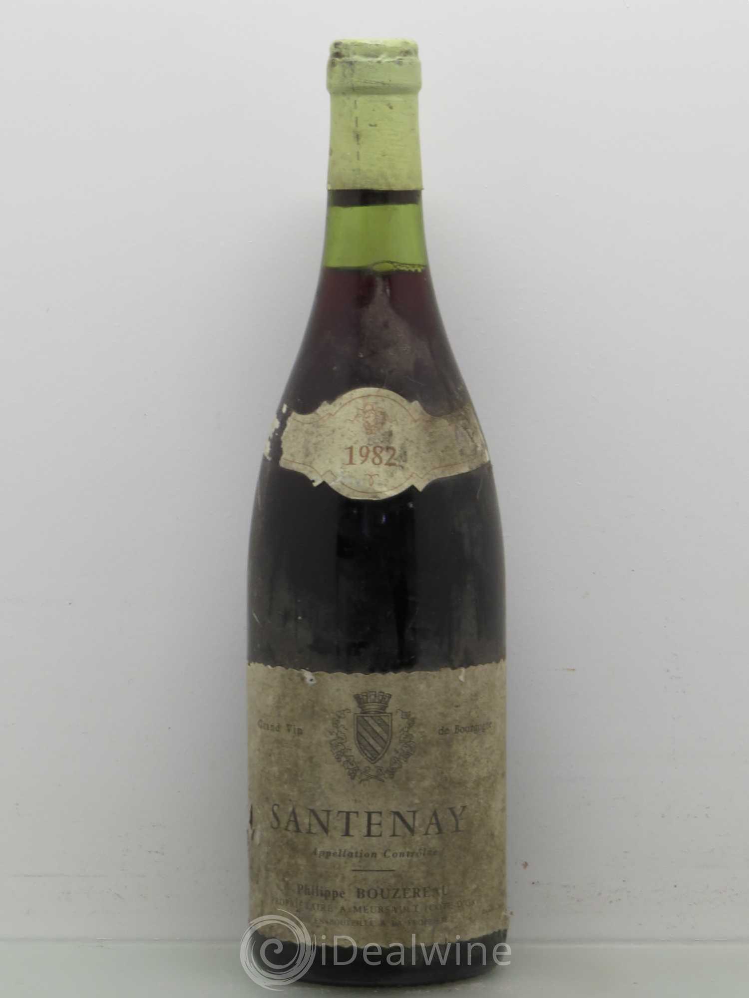 Santenay Philippe Bouzereau 1982 - Lot de 1 bouteille - 0