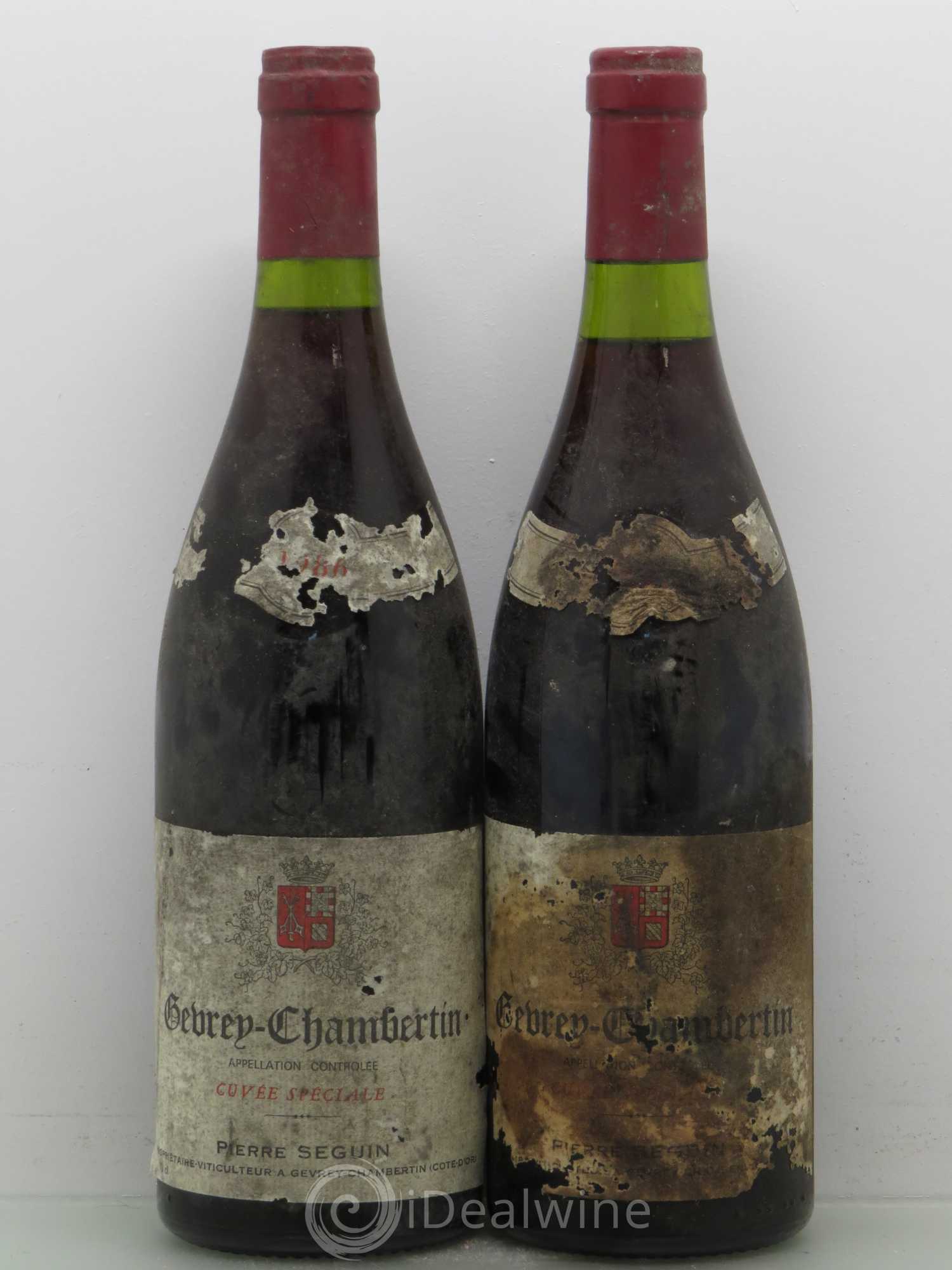 Gevrey-Chambertin Seguin Cuvee Speciale 1986 - Posten von 2 Flaschen - 0
