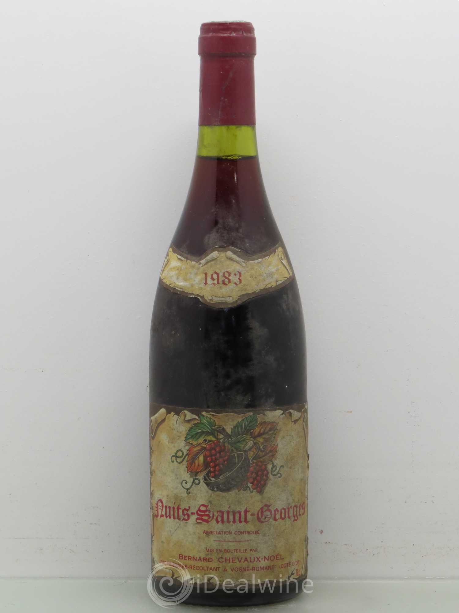 Nuits-Saint-Georges Bernard Chevaux Noel 1983 - Posten von 1 Flasche - 0