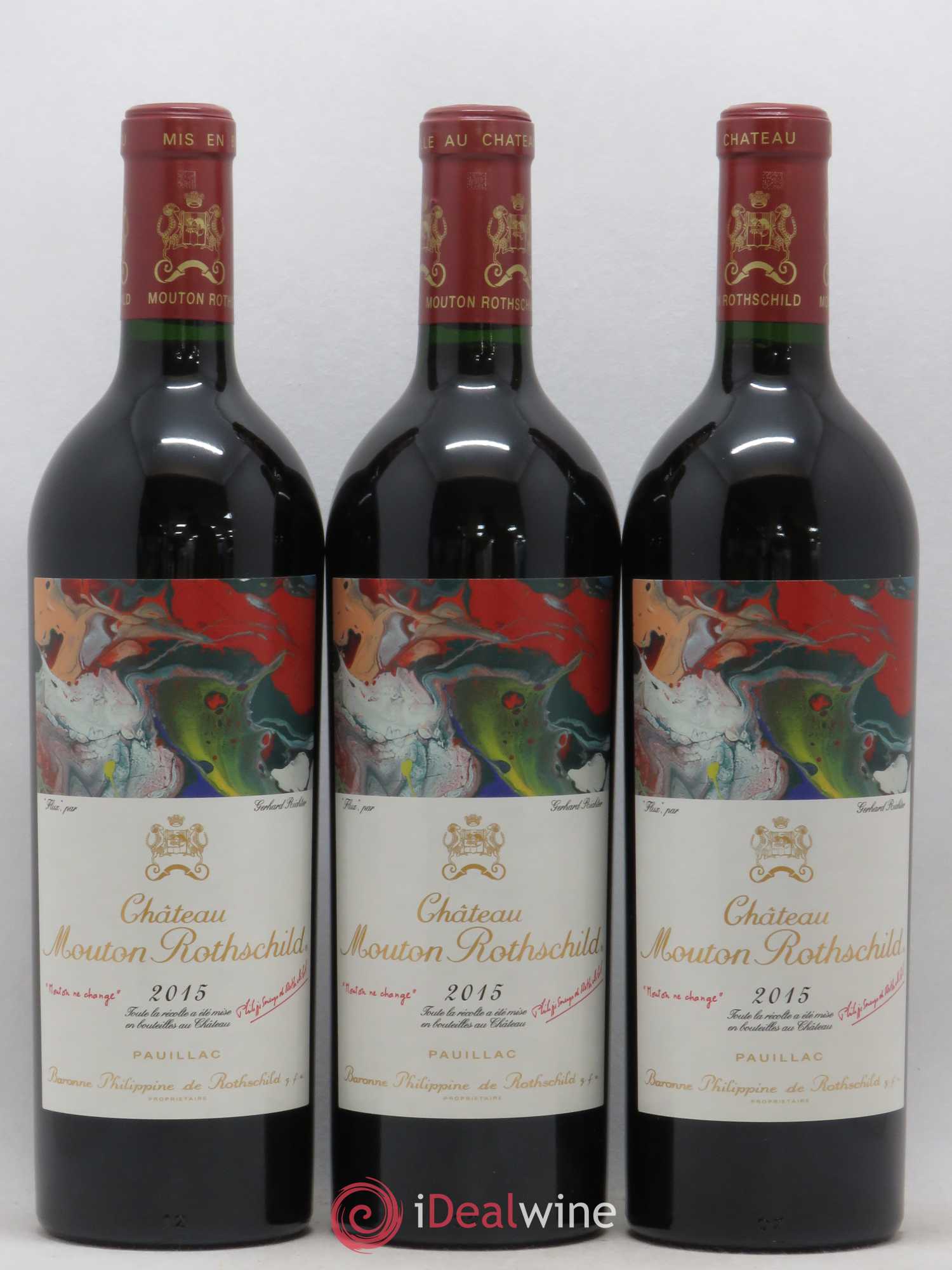 Château Mouton Rothschild 1er Grand Cru Classé 2015 - Lot de 6 bouteilles - 3