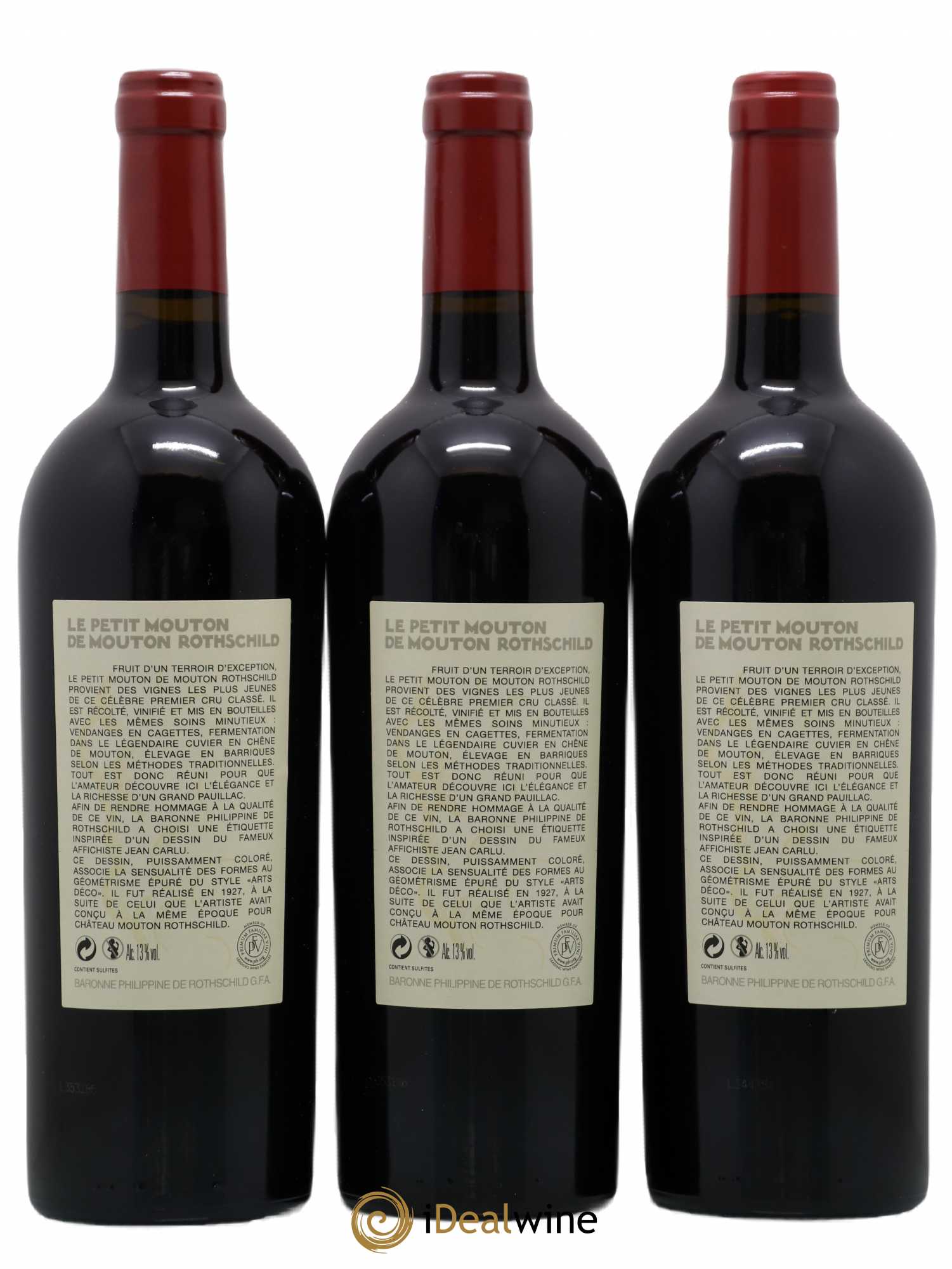 Petit Mouton Second Vin 2014 - Lot de 3 bouteilles - 1