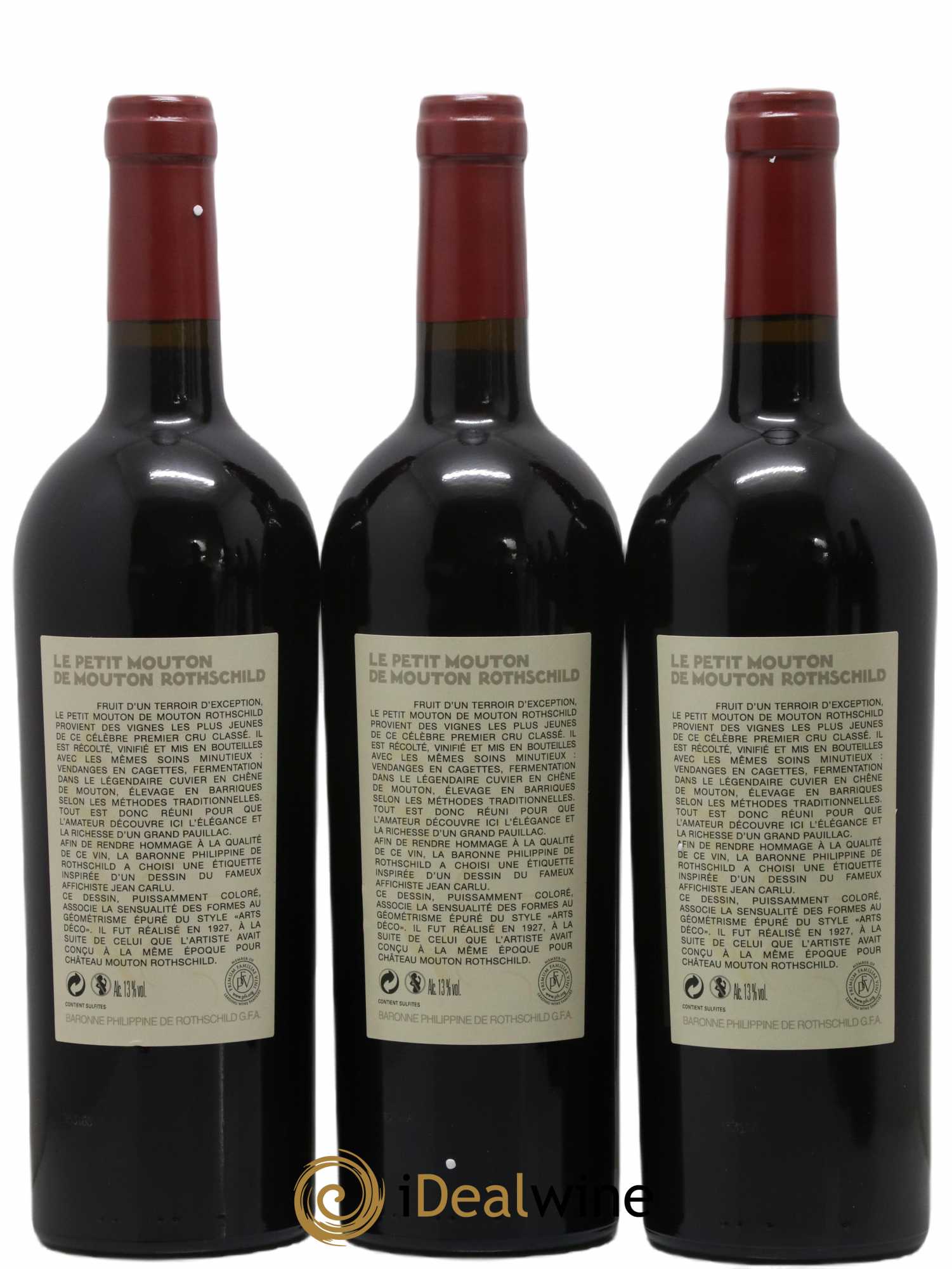 Petit Mouton Second Vin 2014 - Lot de 3 bouteilles - 1