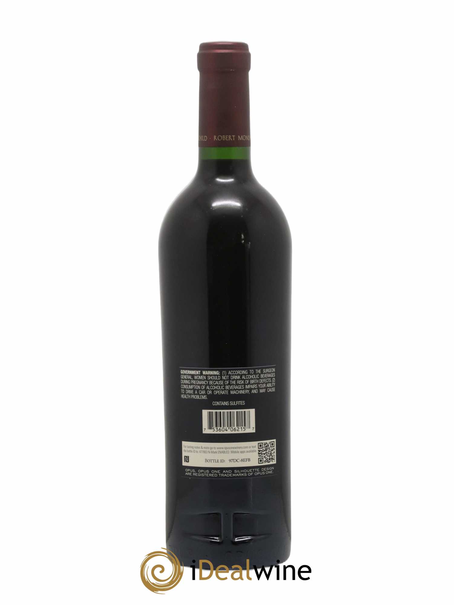 Napa Valley Opus One Robert Mondavi 2015 - Lot de 1 bouteille - 1