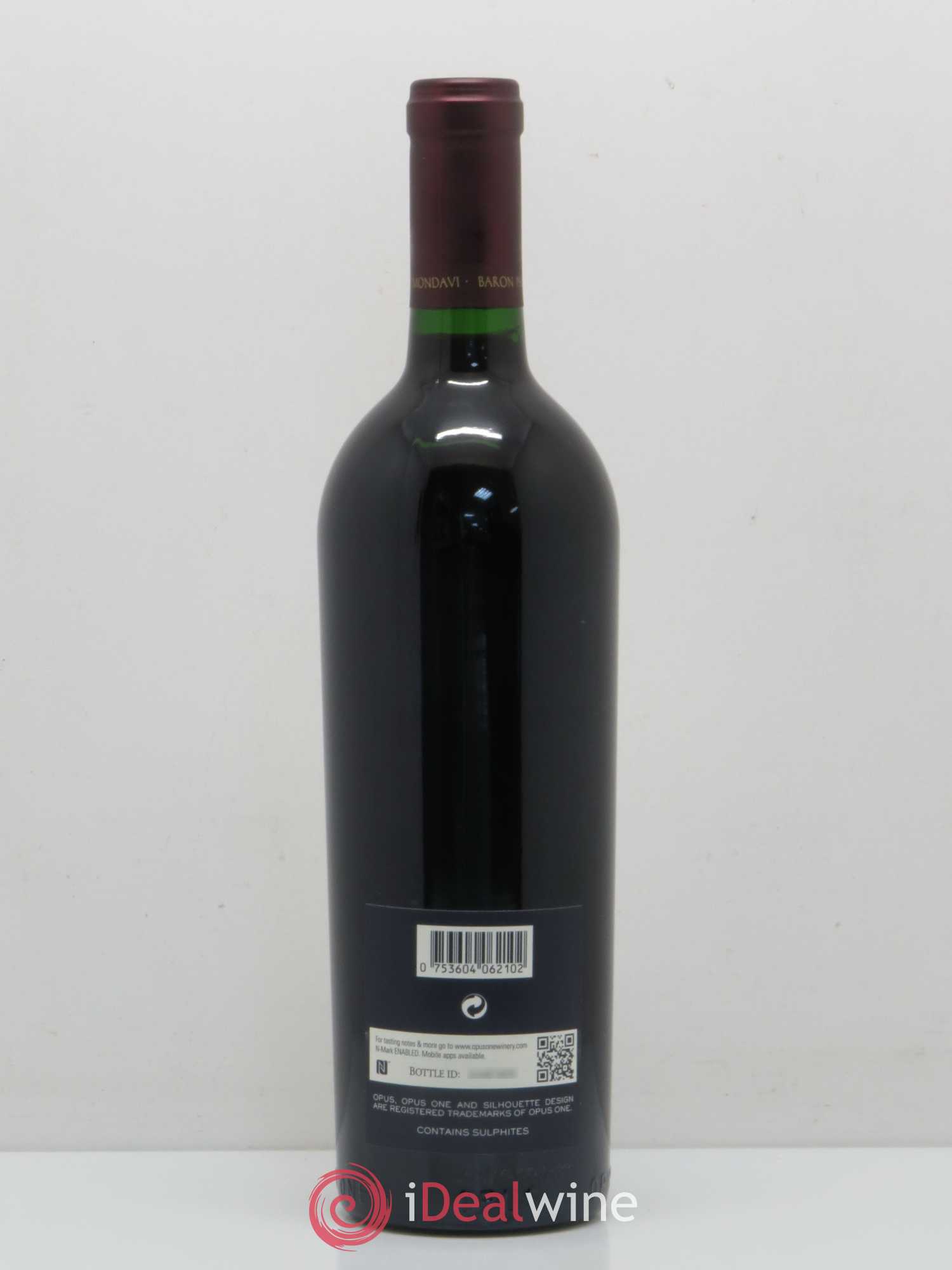 Napa Valley Opus One Robert Mondavi 2010 - Lot de 1 bouteille - 1