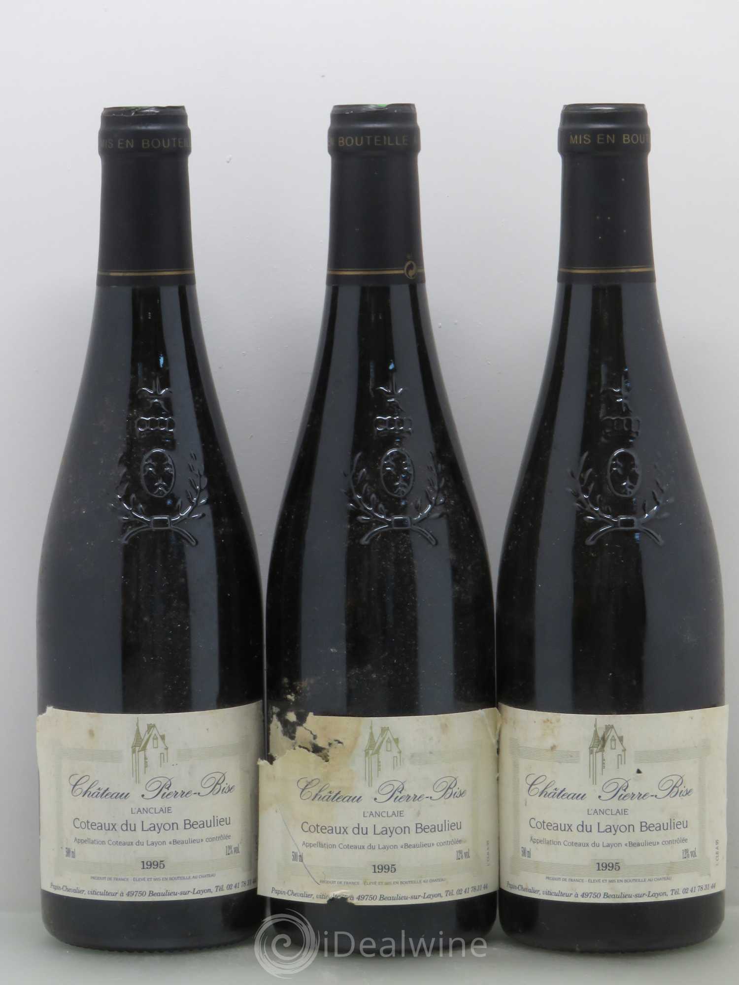Coteaux du Layon 1995 - Lotto di 3 bottiglie - 0
