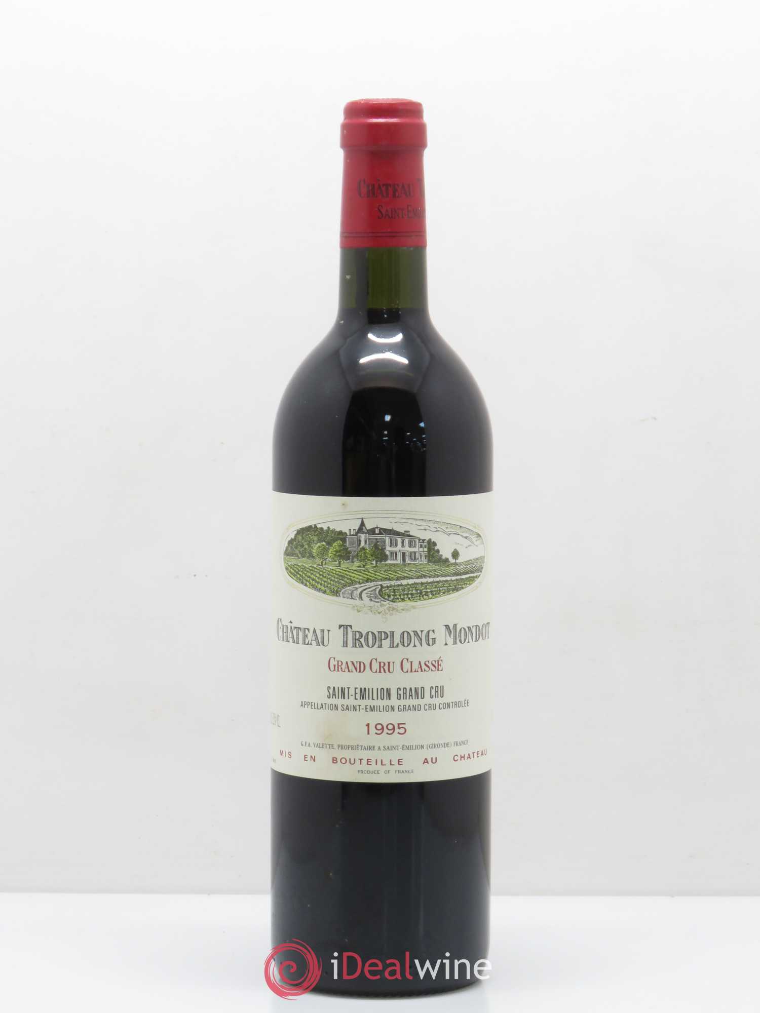 Château Troplong Mondot 1er Grand Cru Classé B 1995 - Lot de 1 bouteille - 0