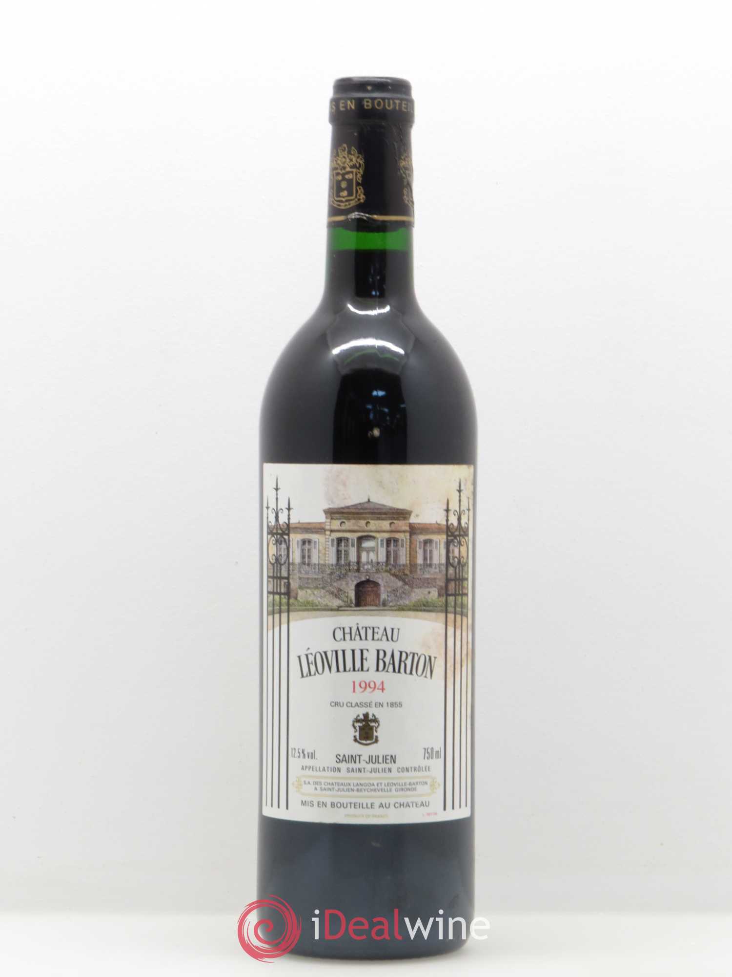 Château Léoville Barton 2ème Grand Cru Classé 1994 - Lot de 1 bouteille - 0
