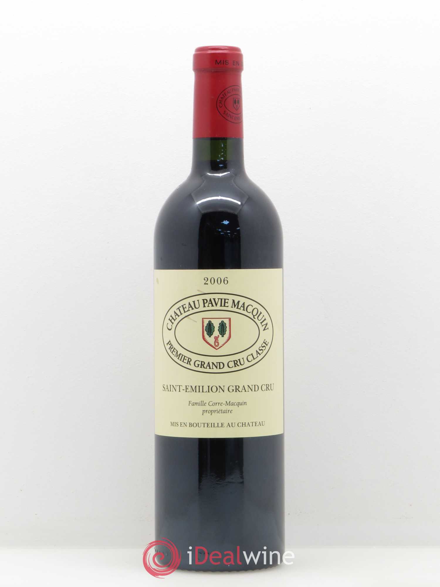 Château Pavie Macquin 1er Grand Cru Classé B 2006 - Lot de 1 bouteille - 0