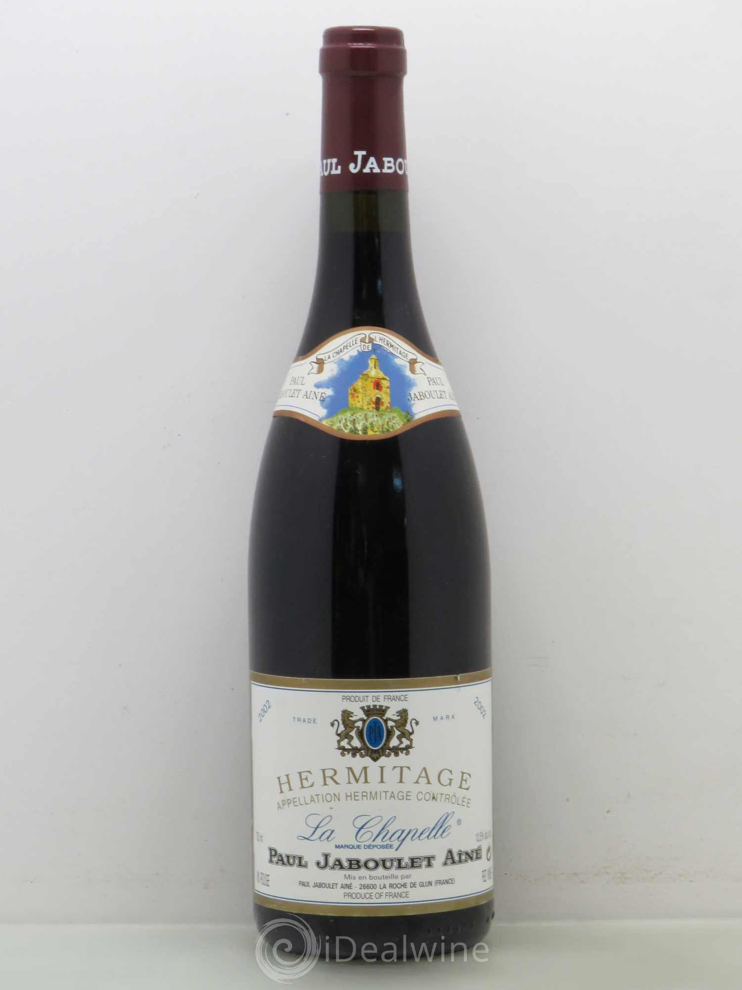 Hermitage La Chapelle Paul Jaboulet Ainé 2002 - Lot de 1 bouteille - 0
