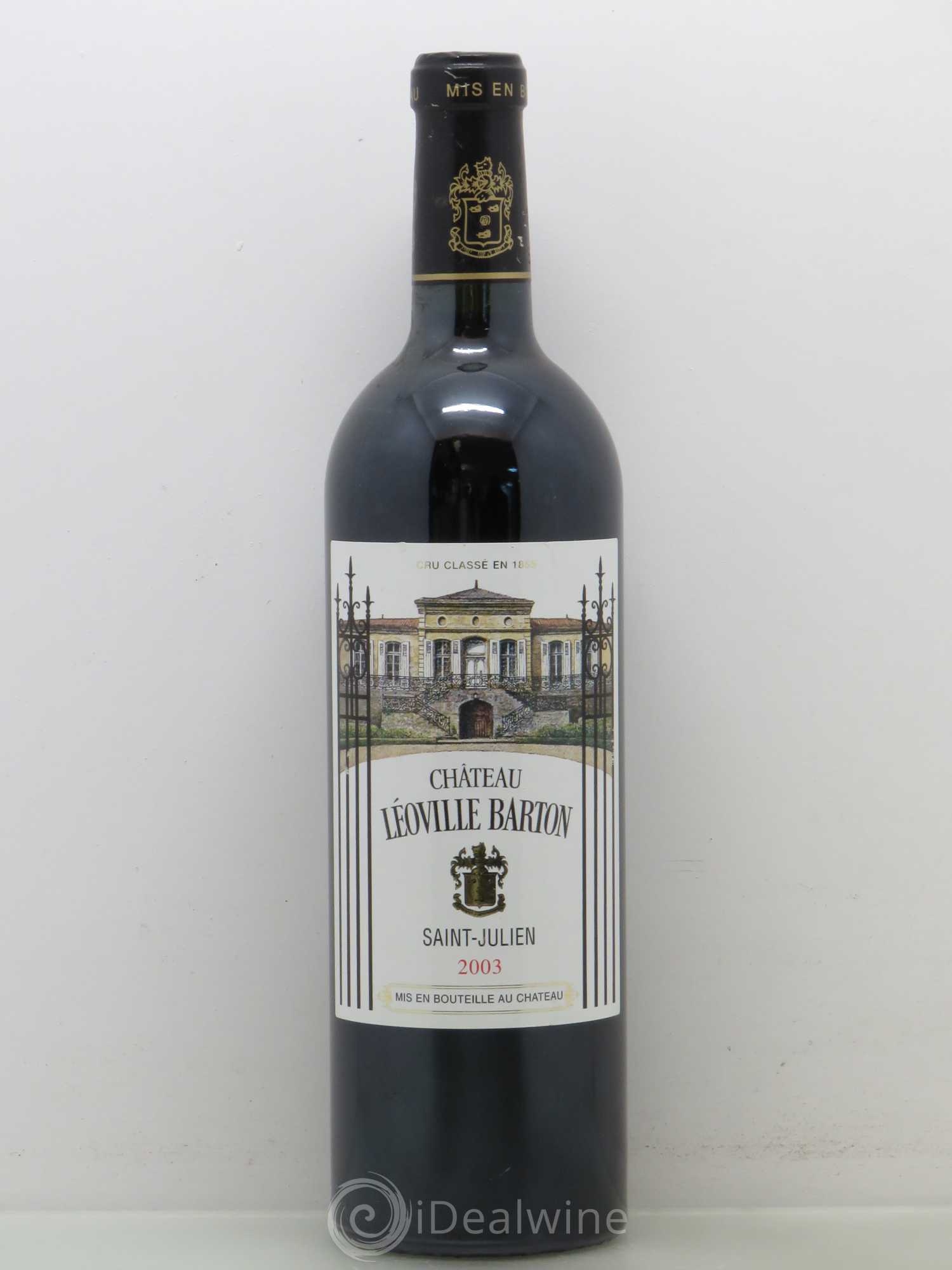Château Léoville Barton 2ème Grand Cru Classé 2003 - Lot de 1 bouteille - 0