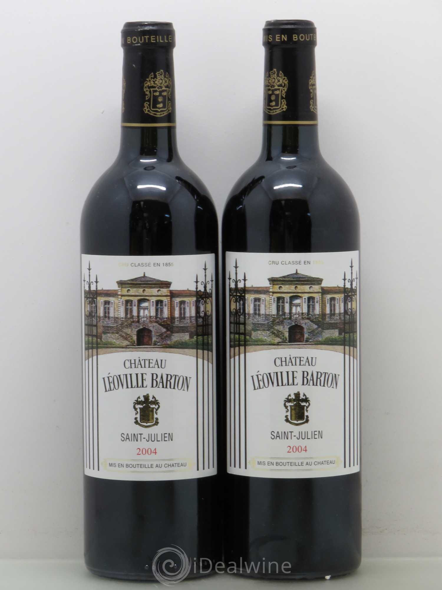 Château Léoville Barton 2ème Grand Cru Classé 2004 - Lot de 2 bouteilles - 0