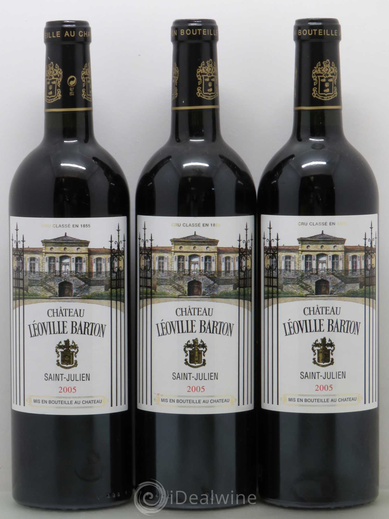 Château Léoville Barton 2ème Grand Cru Classé 2005 - Lot de 6 bouteilles - 1