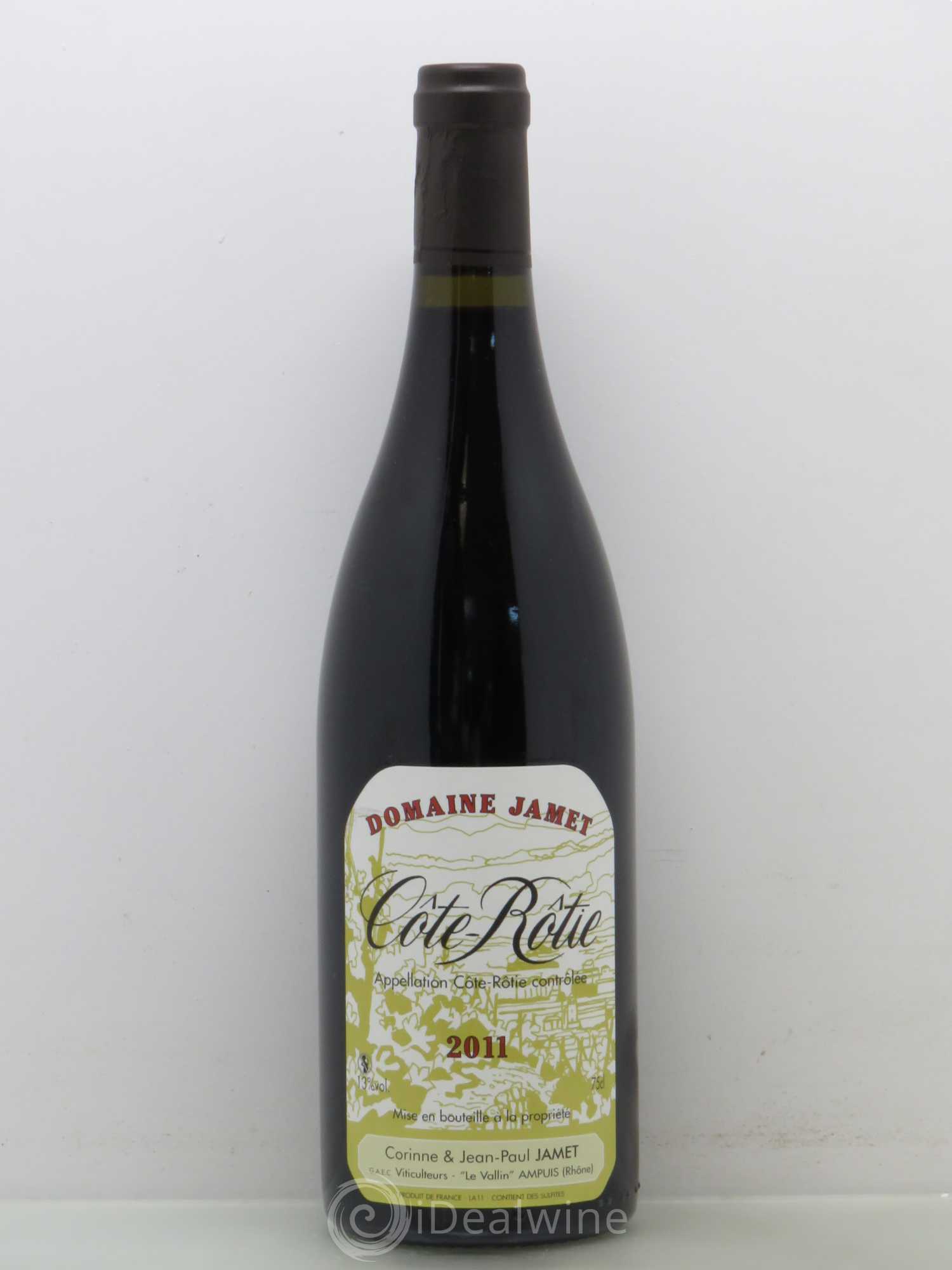 Côte-Rôtie Jamet (Domaine) 2011 - Lot de 1 bouteille - 0