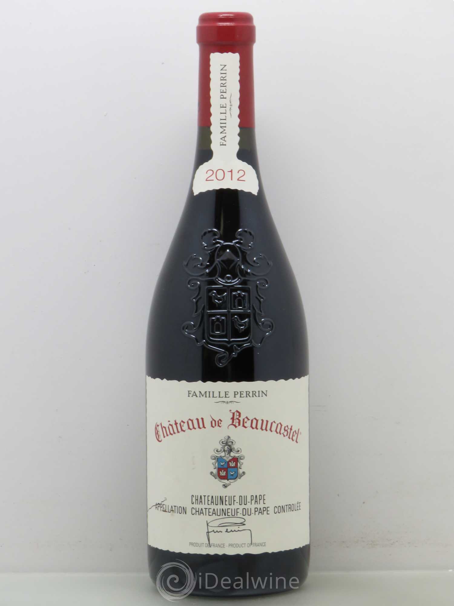 Châteauneuf-du-Pape Château de Beaucastel Famille Perrin 2012 - Lot de 1 bouteille - 0