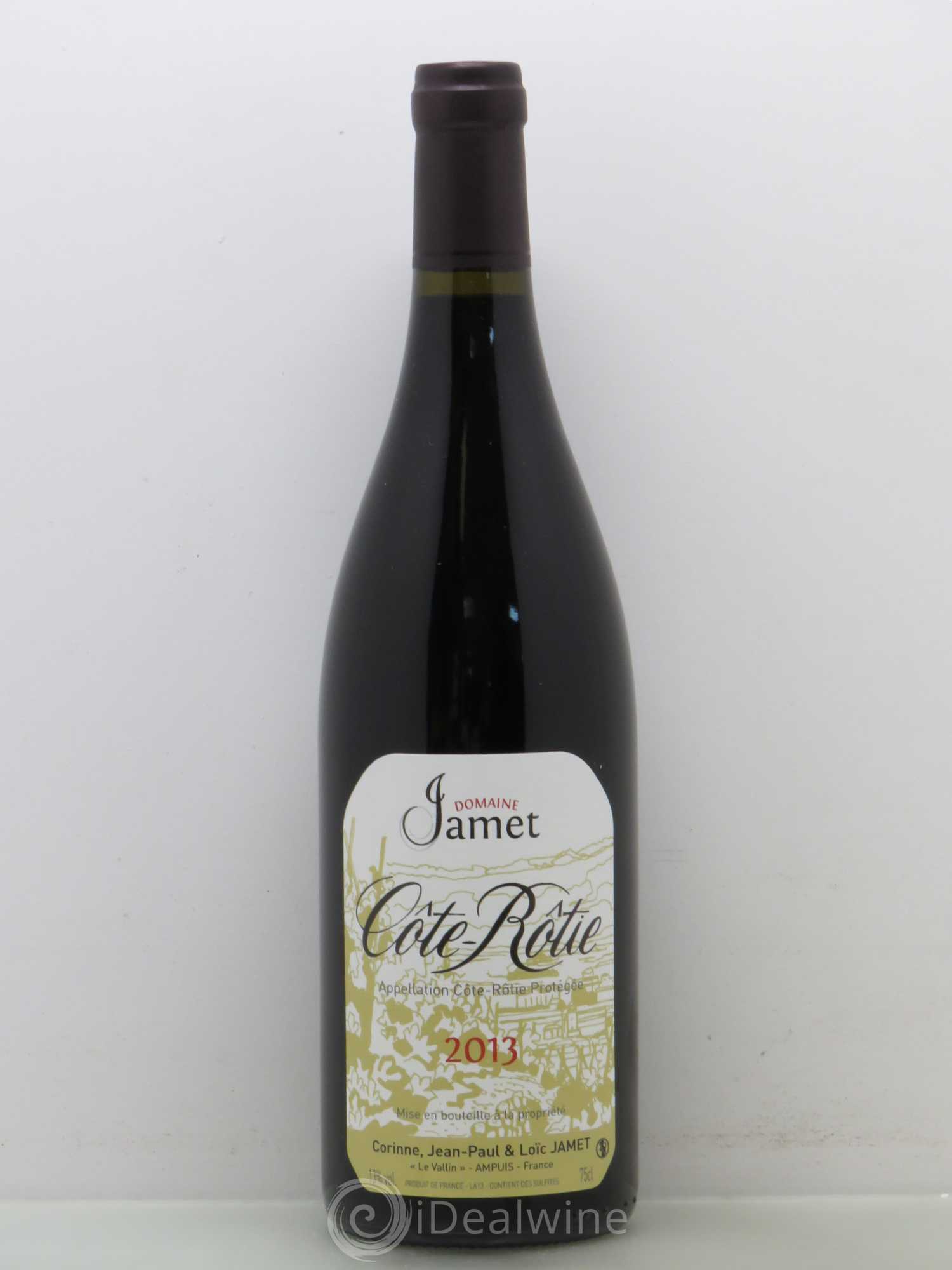 Côte-Rôtie Jamet (Domaine) 2013 - Lot de 1 bouteille - 0