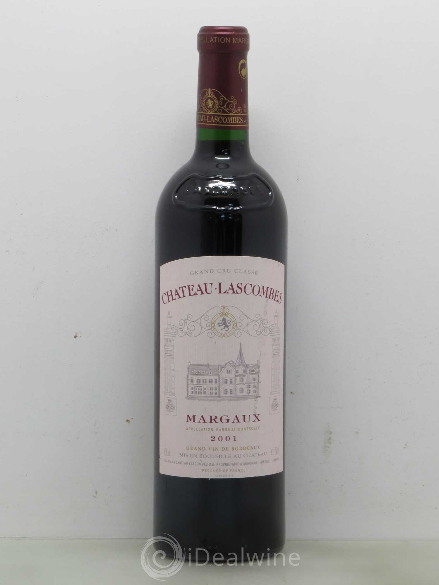 Château Lascombes 2ème Grand Cru Classé 2001 - Lot de 1 bouteille - 0