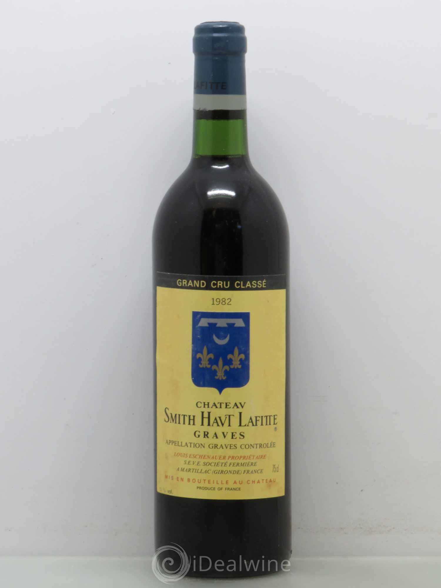 Château Smith Haut Lafitte Cru Classé de Graves 1982 - Lot de 1 bouteille - 0
