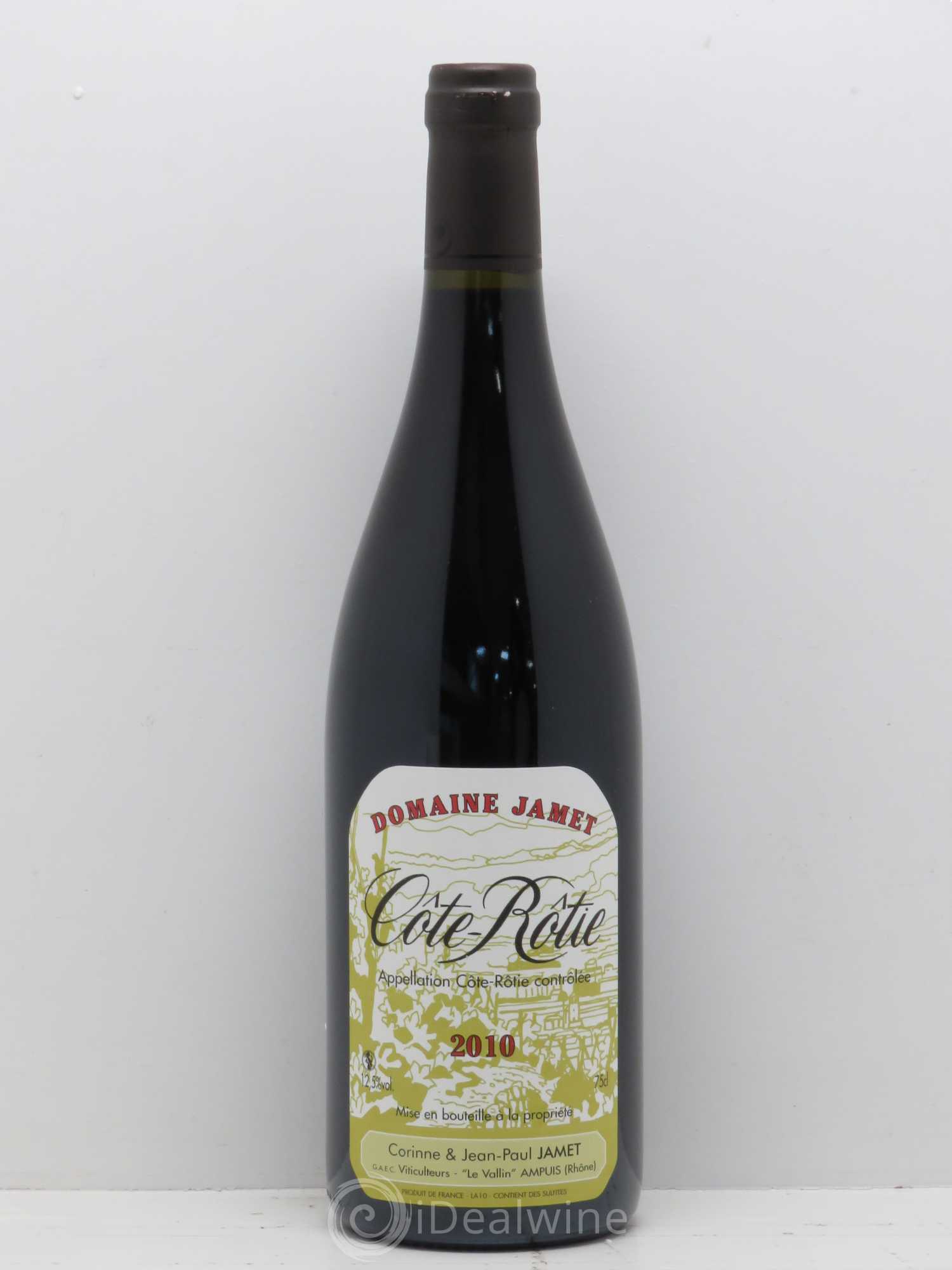 Côte-Rôtie Jamet (Domaine) 2010 - Lot de 1 bouteille - 0