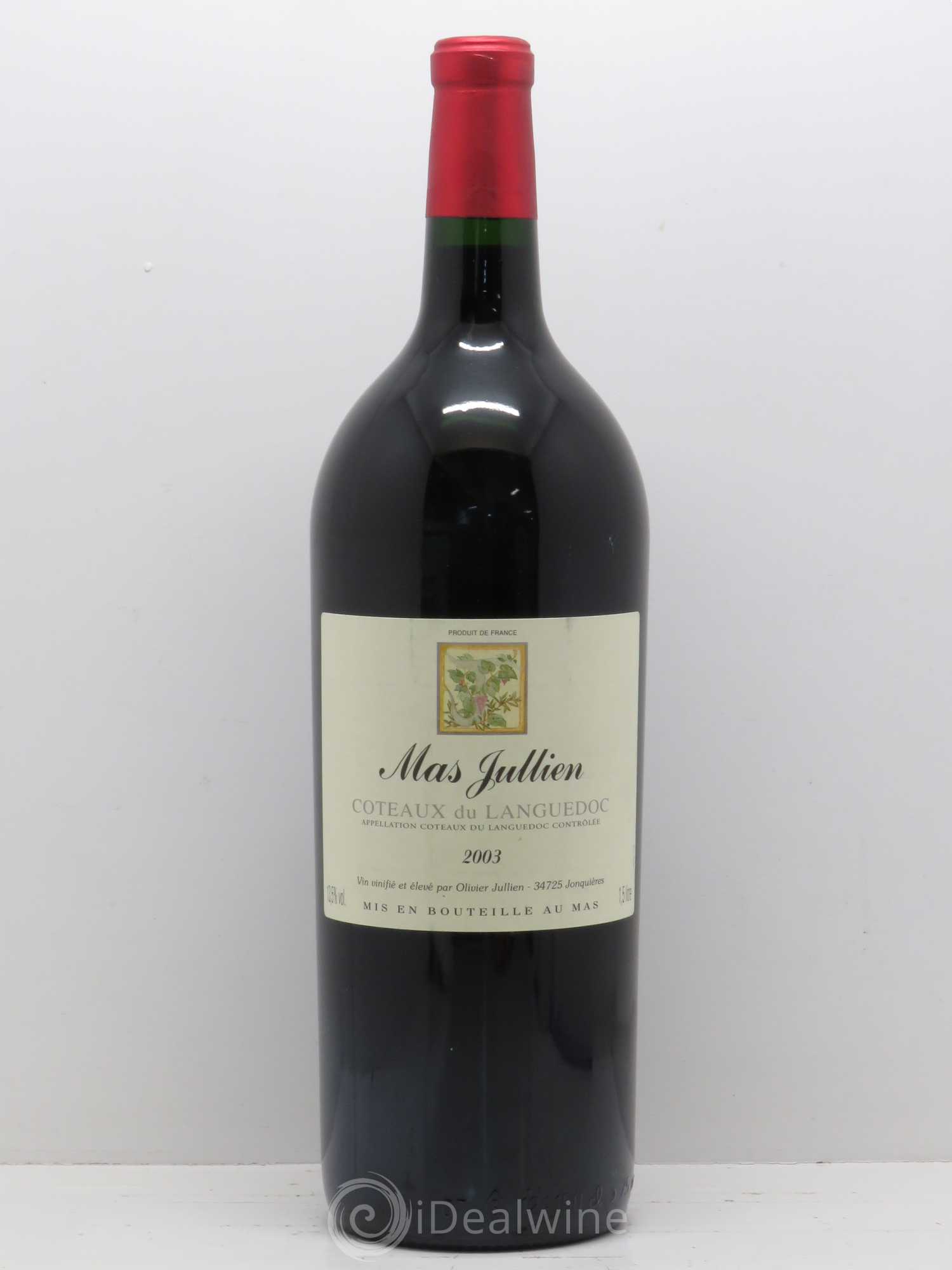Terrasses du Larzac Mas Jullien Olivier Jullien 2003 - Lot de 1 magnum - 0