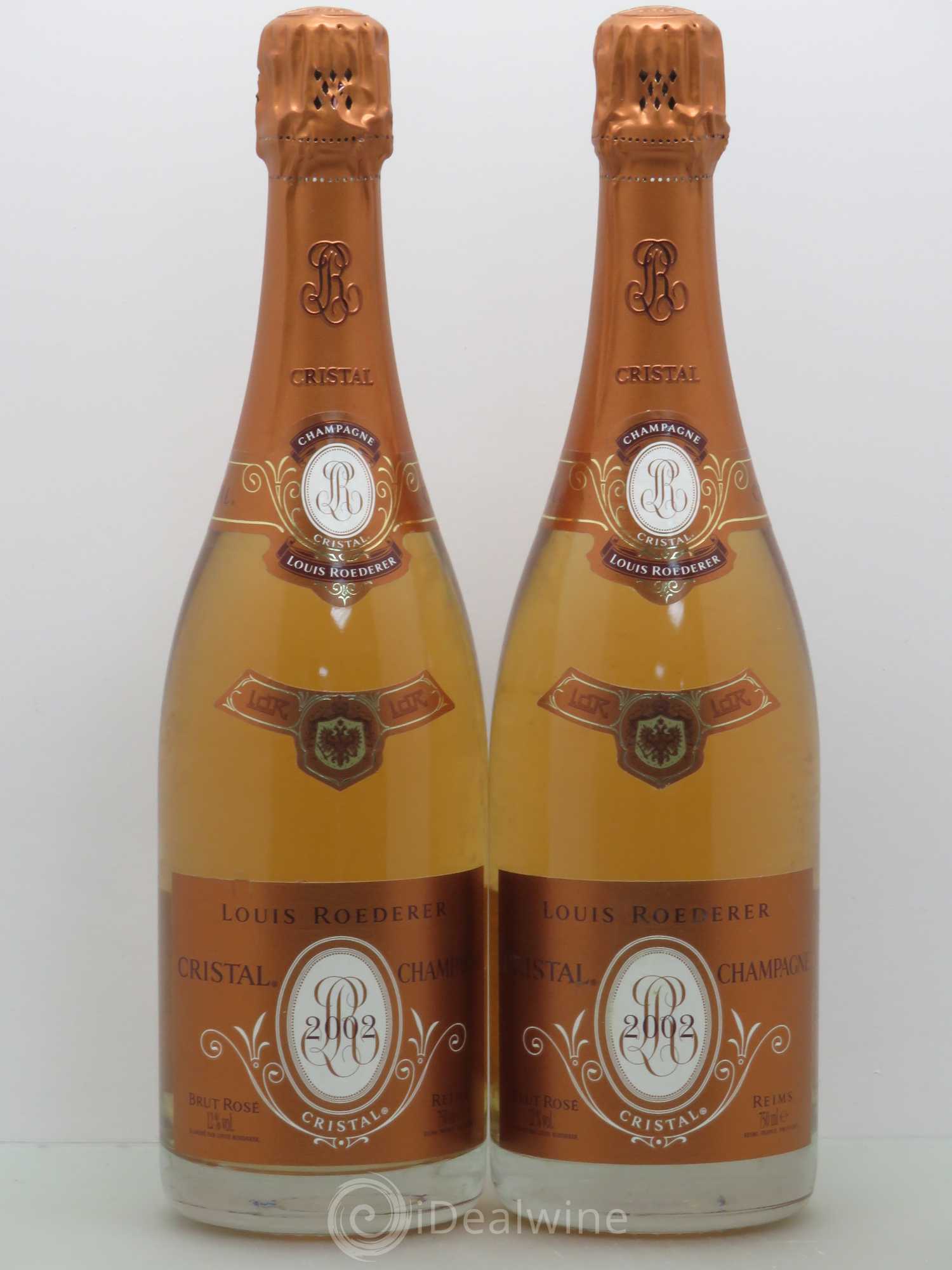 Cristal Louis Roederer 2002 - Lot de 2 bouteilles - 0
