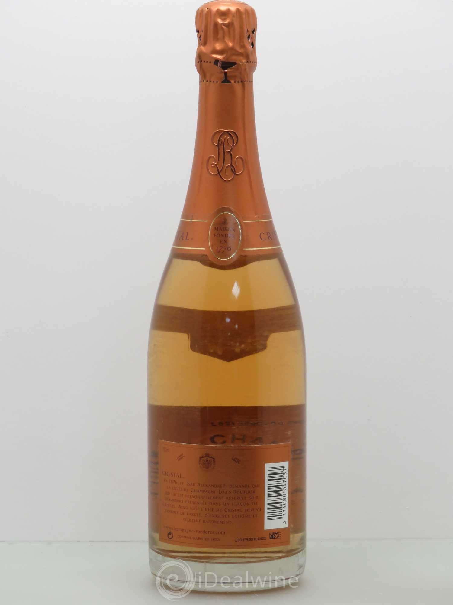 Cristal Louis Roederer 2002 - Lot de 1 bouteille - 1