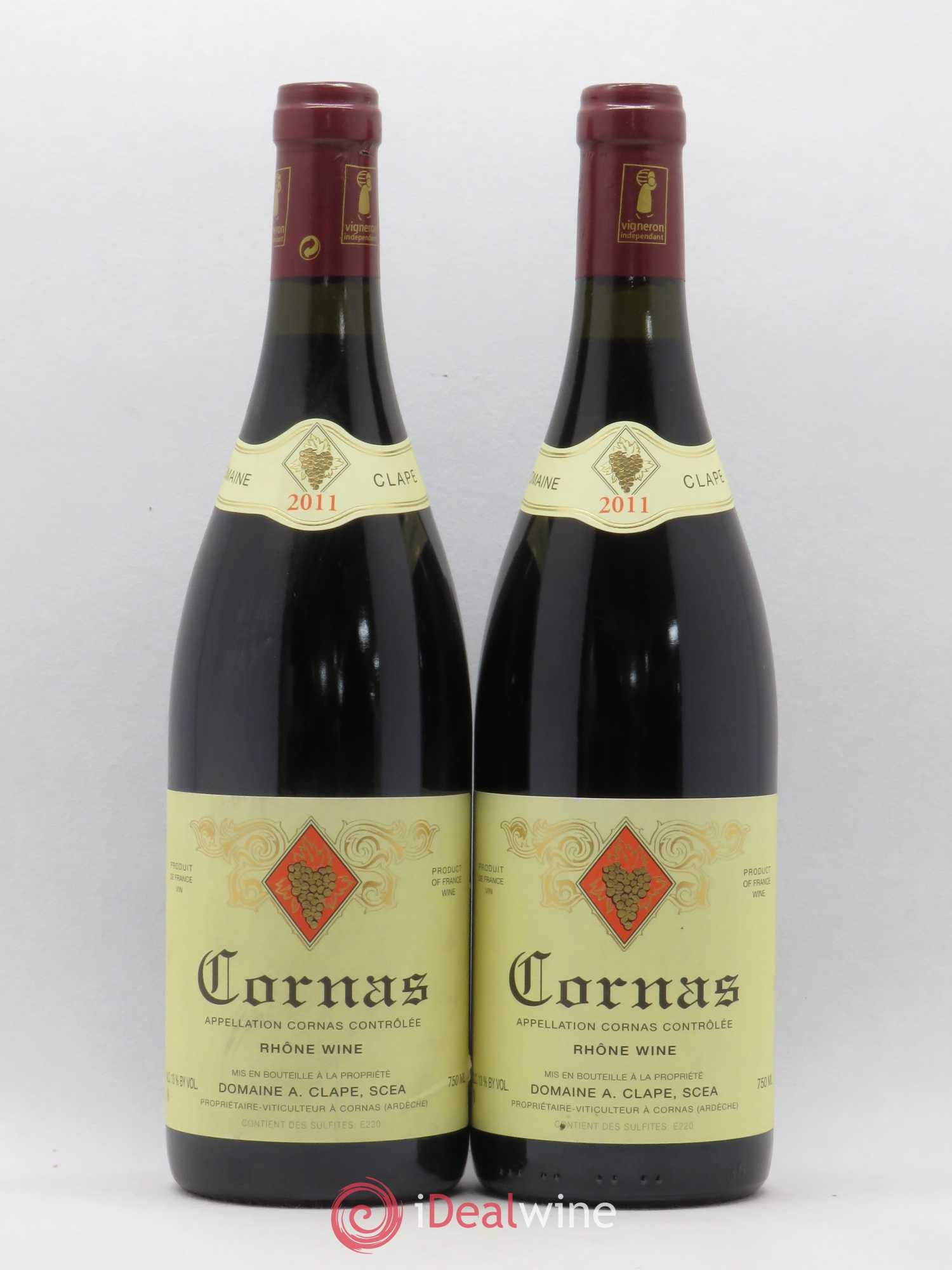 Cornas Auguste Clape 2011 - Lot de 2 bouteilles - 0