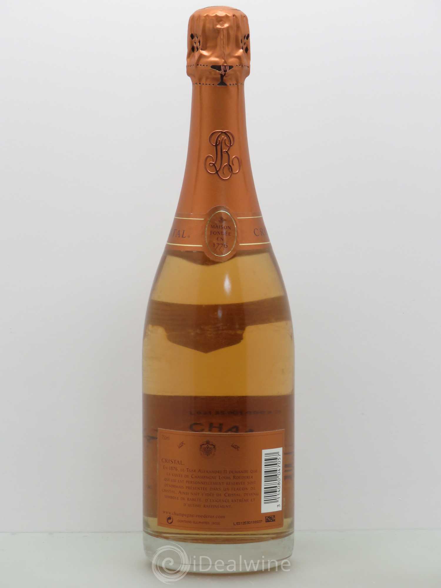 Cristal Louis Roederer 2002 - Lot de 1 bouteille - 1