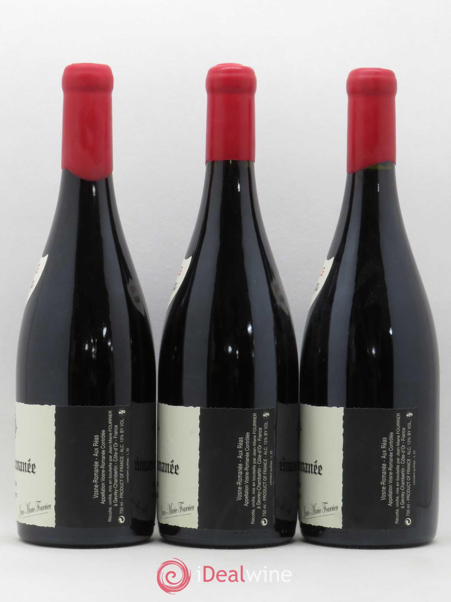 Vosne-Romanée Aux Réas Vieille Vigne Fourrier (Domaine) 2015 - Lot de 3 bouteilles - 1