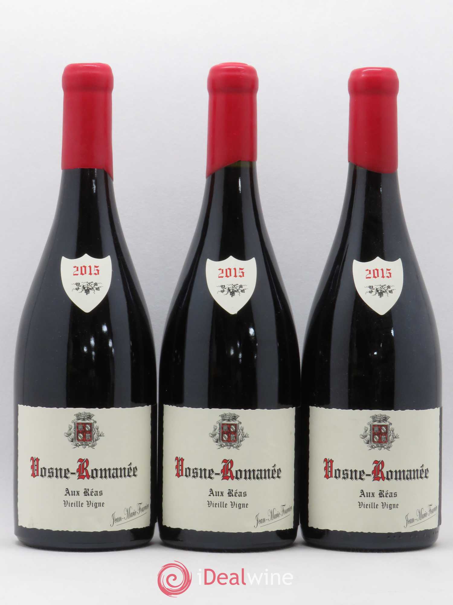 Vosne-Romanée Aux Réas Vieille Vigne Fourrier (Domaine) 2015 - Lot de 3 bouteilles - 0