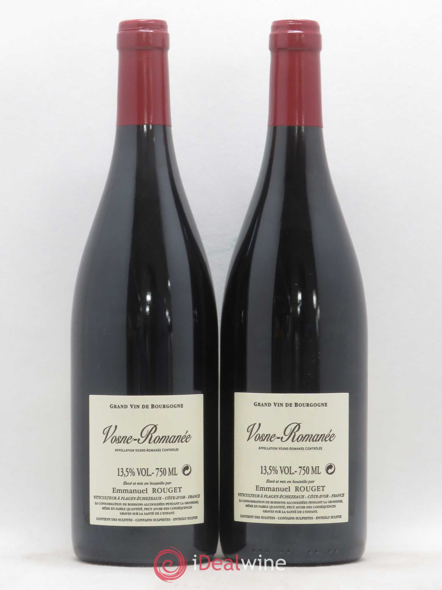 Vosne-Romanée Emmanuel Rouget 2012 - Lot de 2 bouteilles - 1