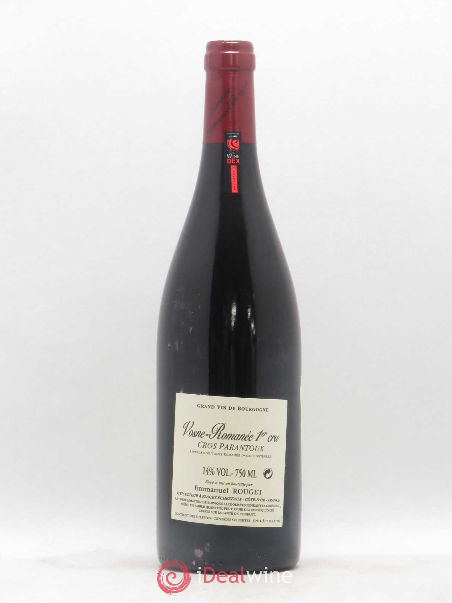 Vosne-Romanée 1er Cru Cros Parantoux Emmanuel Rouget 2017 - Lotto di 1 bottiglia - 1