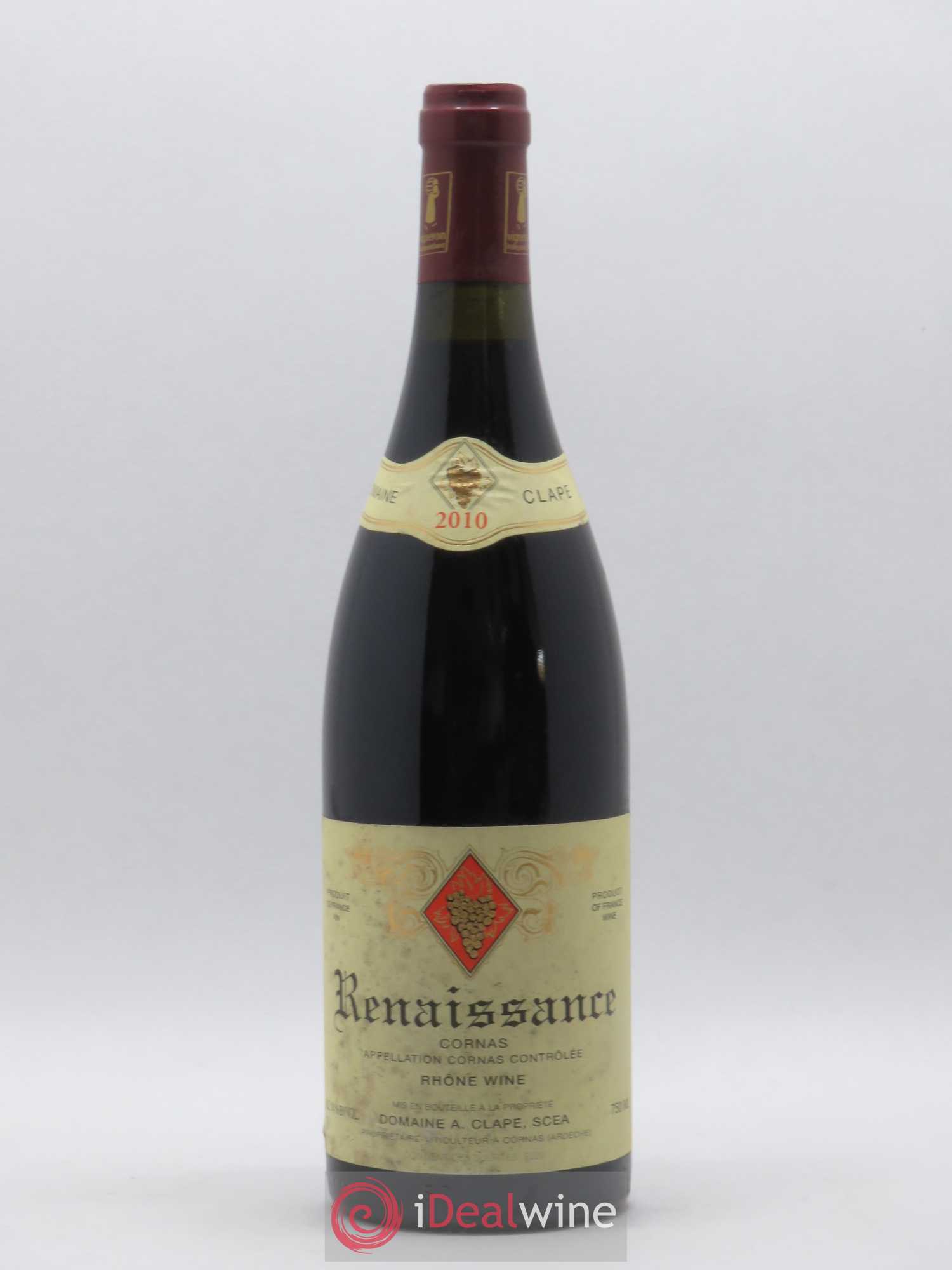 Cornas Renaissance Auguste Clape 2010 - Lot de 1 bouteille - 0