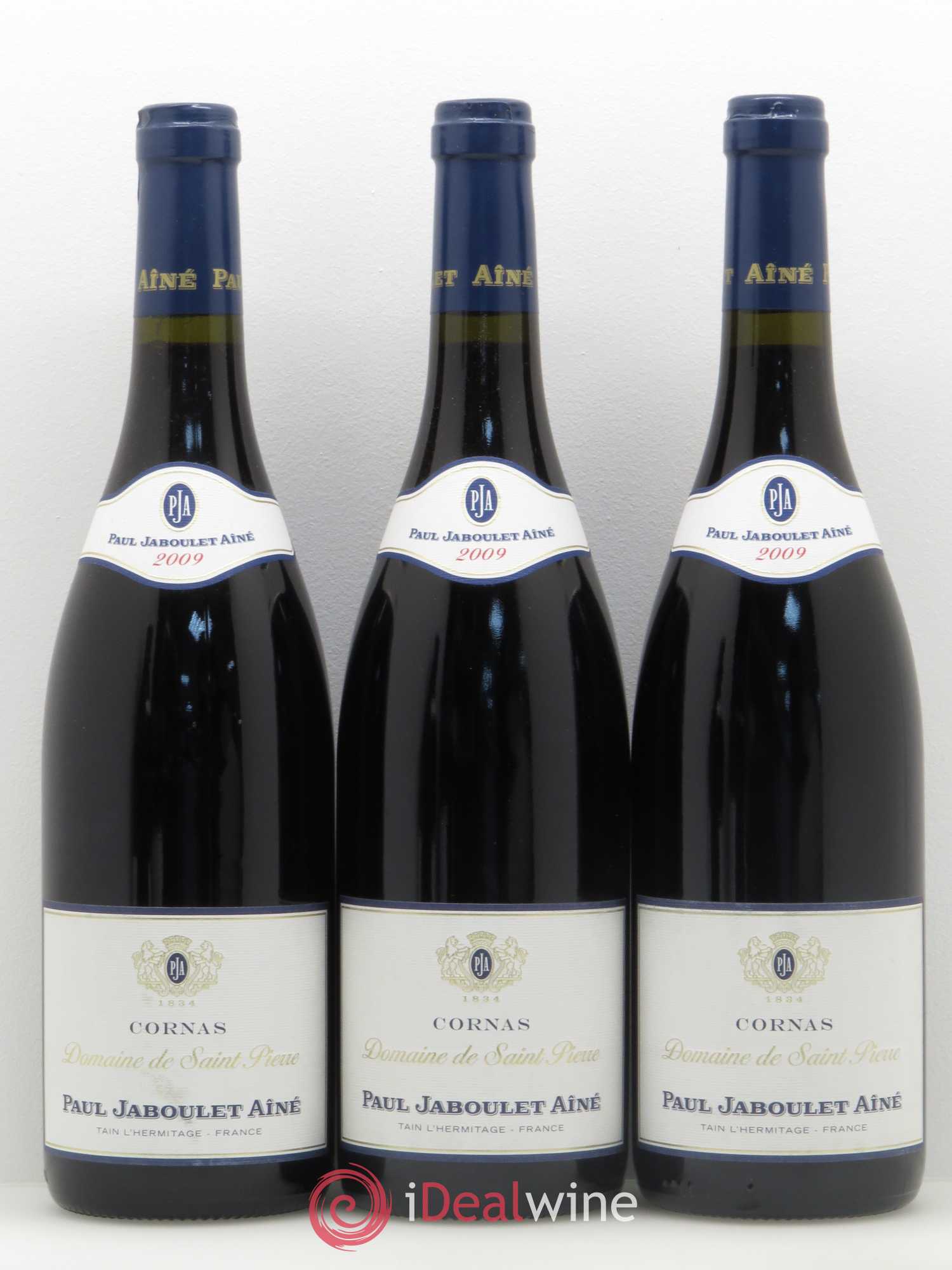 Cornas Domaine de Saint-Pierre Paul Jaboulet Ainé 2009 - Lot de 6 bouteilles - 1