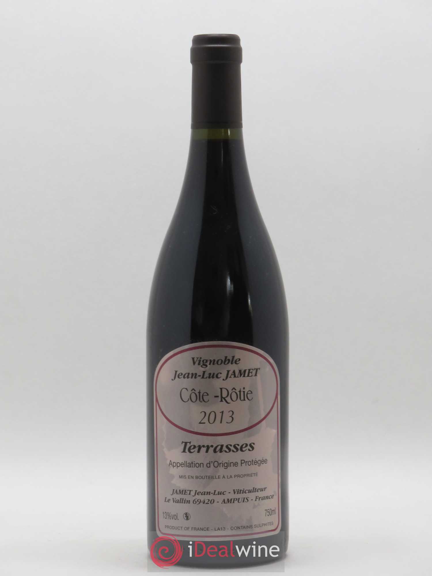 Côte-Rôtie Terrasses Jean-Luc Jamet (Domaine) 2013 - Lot de 1 bouteille - 0