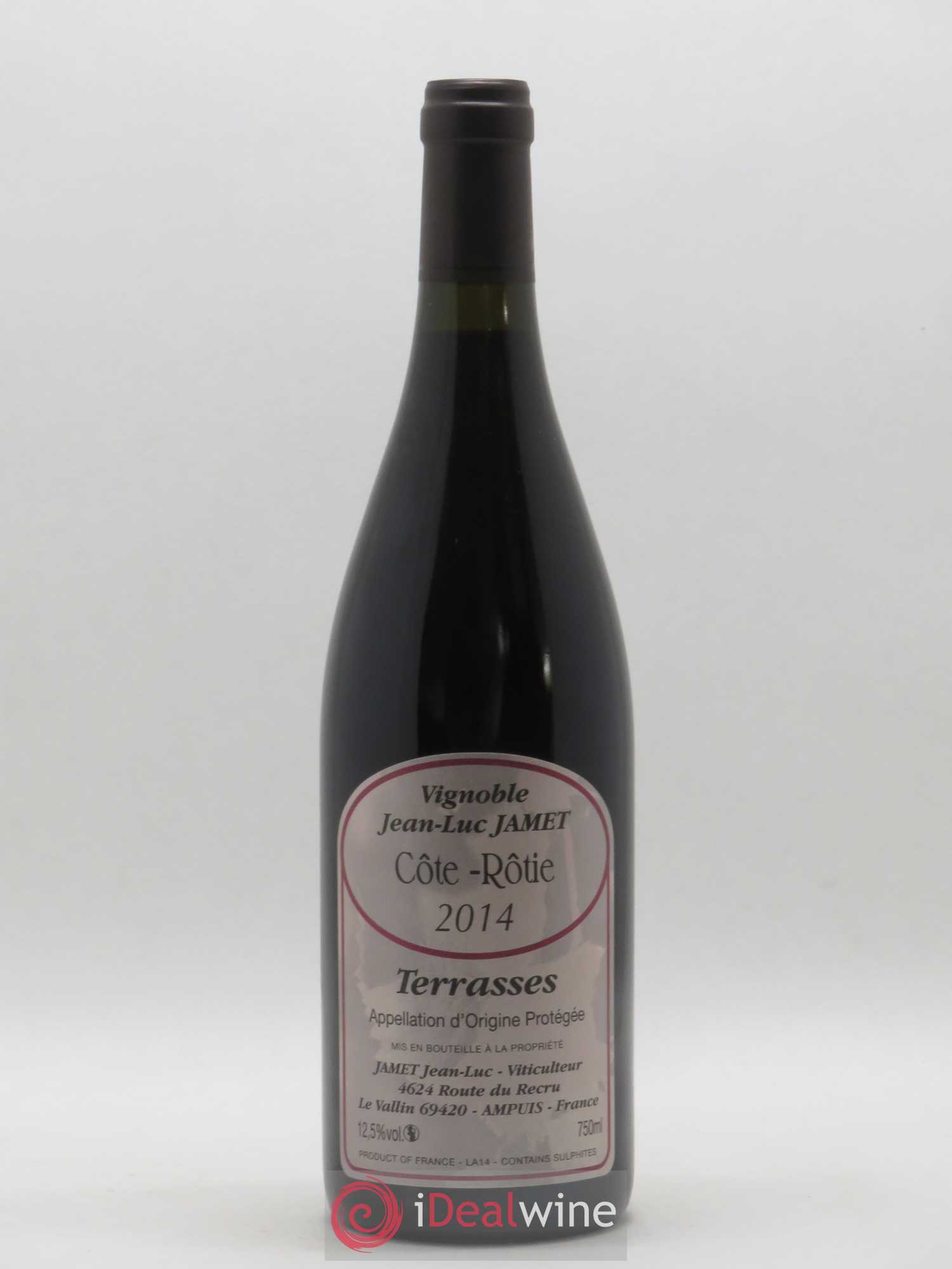 Côte-Rôtie Terrasses Jean-Luc Jamet (Domaine) 2014 - Lot de 1 bouteille - 0