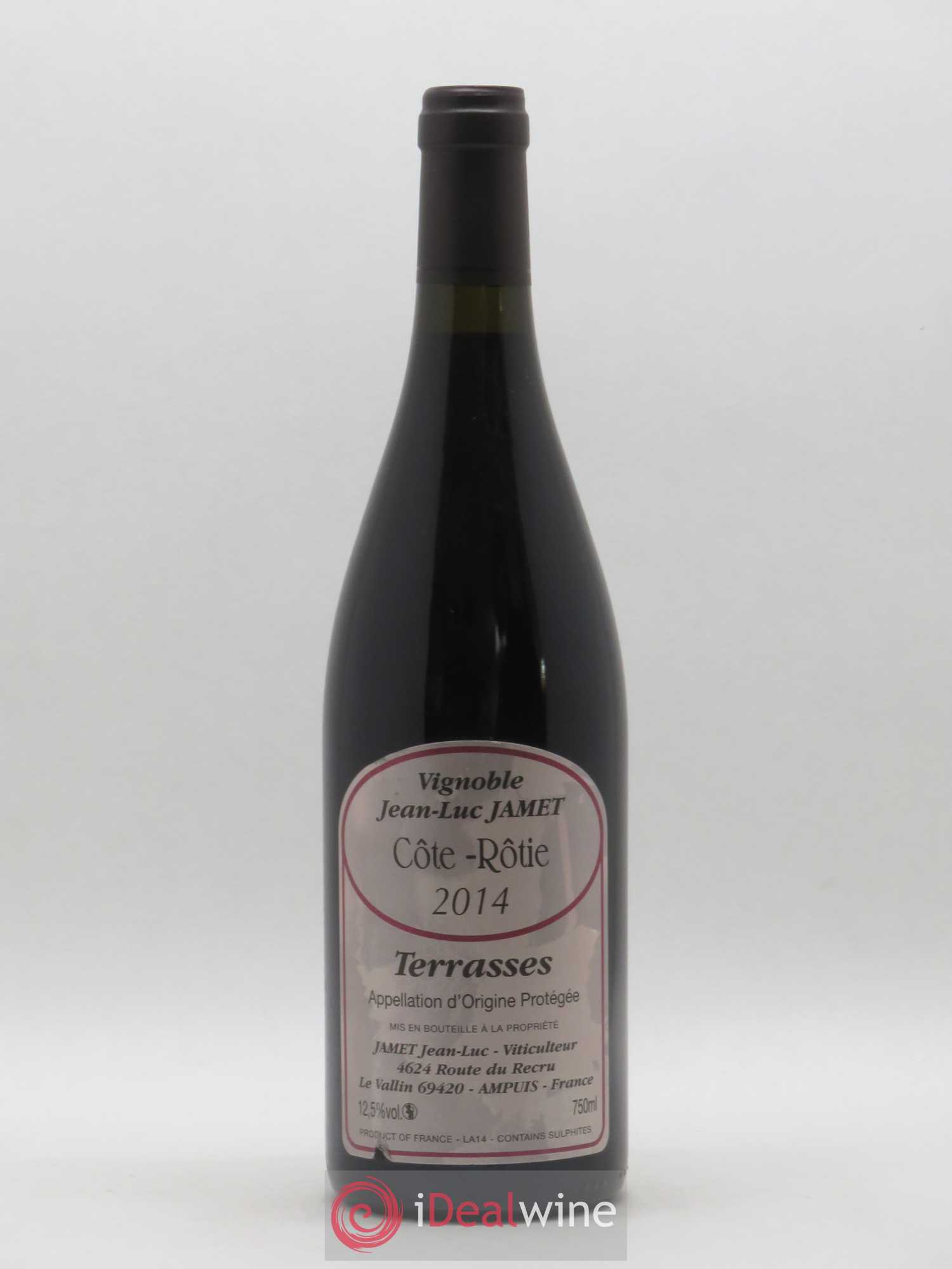 Côte-Rôtie Terrasses Jean-Luc Jamet (Domaine) 2014 - Lot de 1 bouteille - 0