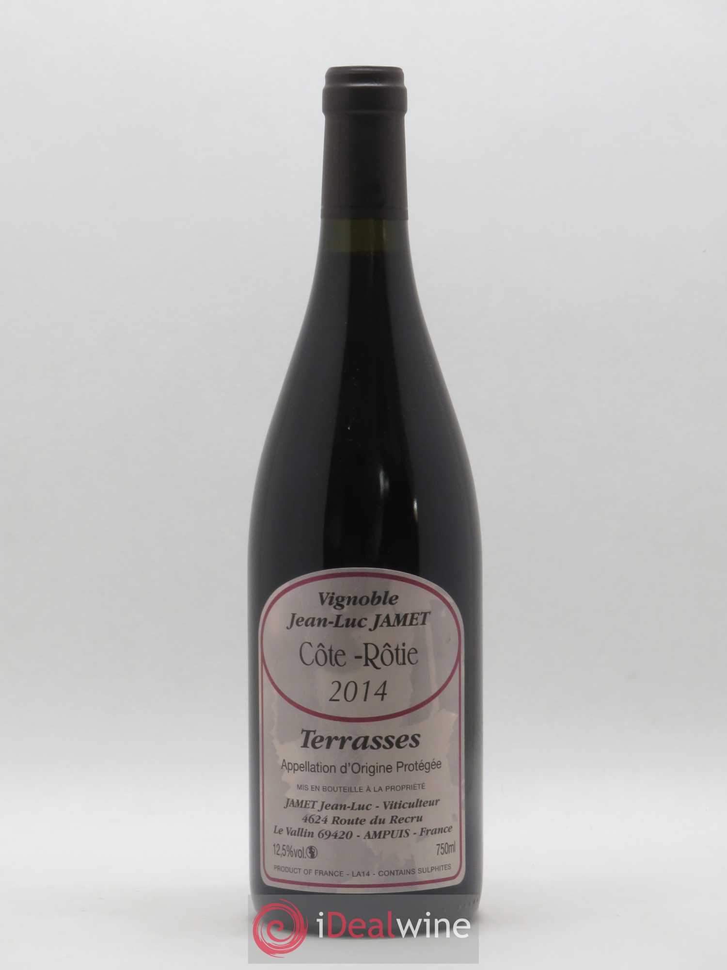 Côte-Rôtie Terrasses Jean-Luc Jamet (Domaine) 2014 - Lot de 1 bouteille - 0