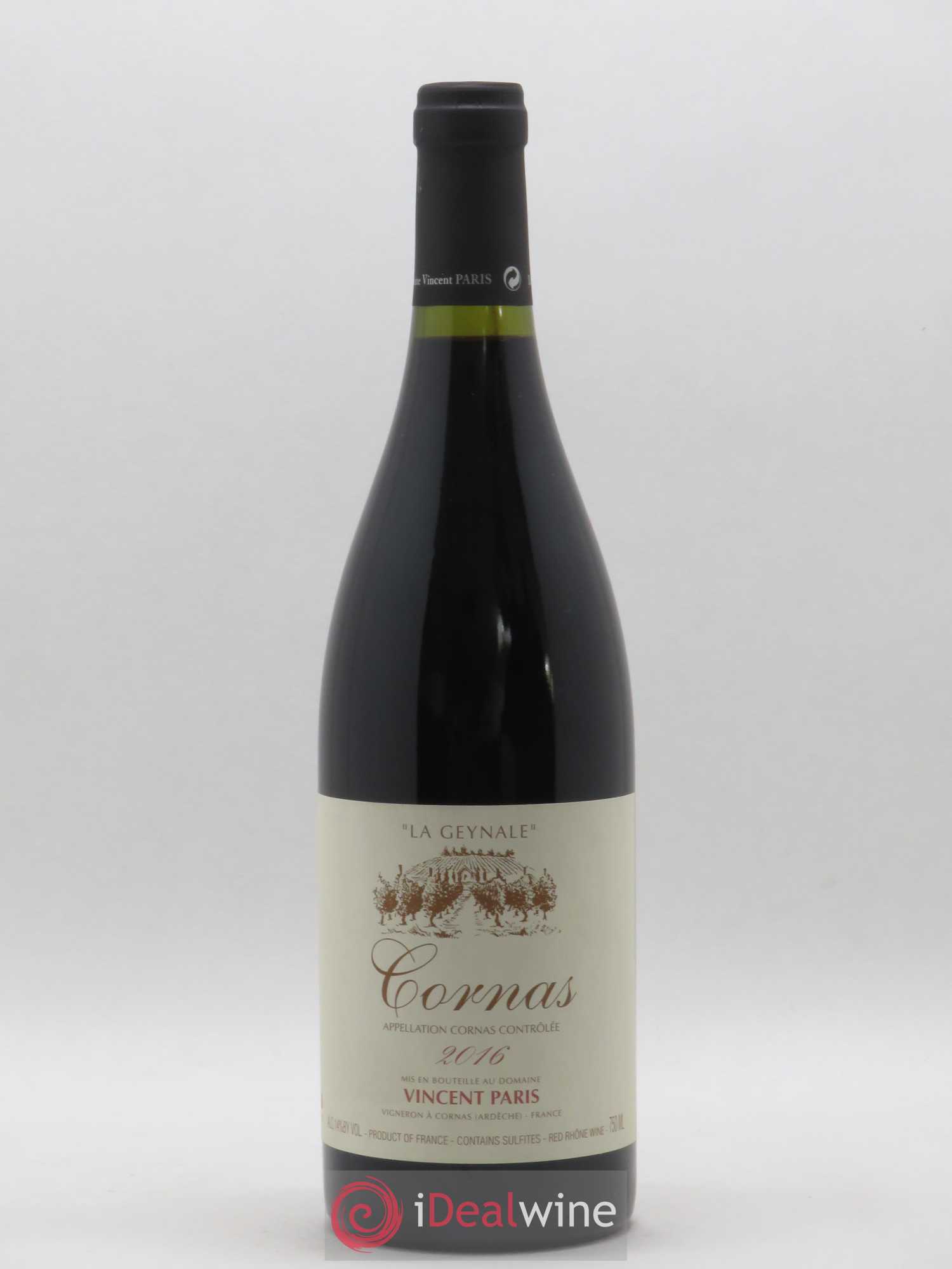 Cornas La Geynale Vincent Paris 2016 - Lot de 1 bouteille - 0