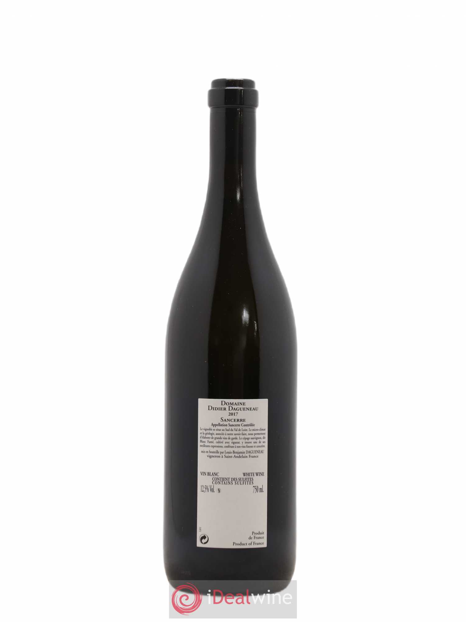 Sancerre En Chailloux Domaine Dagueneau 2017 - Posten von 1 Flasche - 1